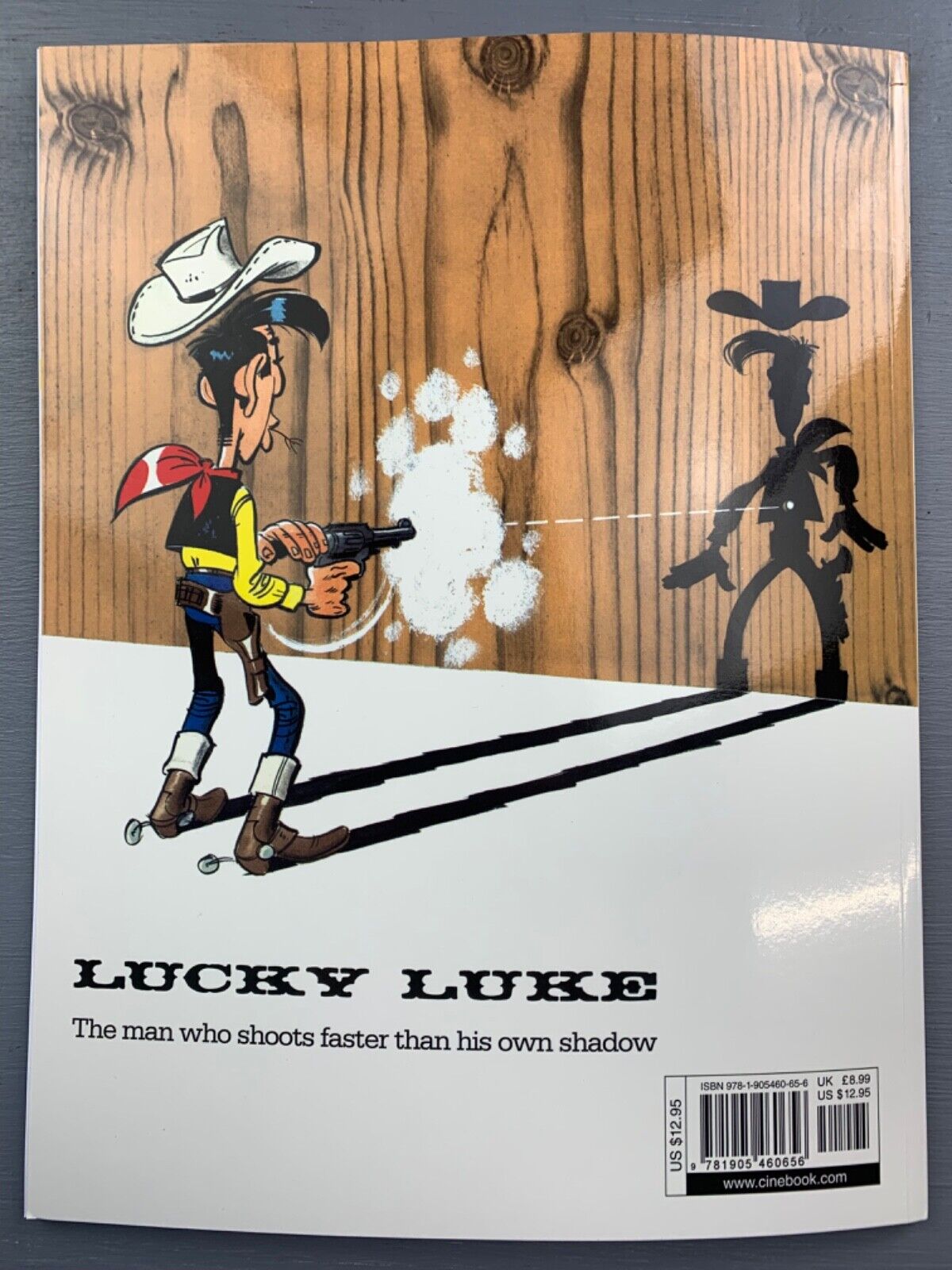 13 The Tenderfoot Lucky Luke Cinebook Paperback UK Comic Book