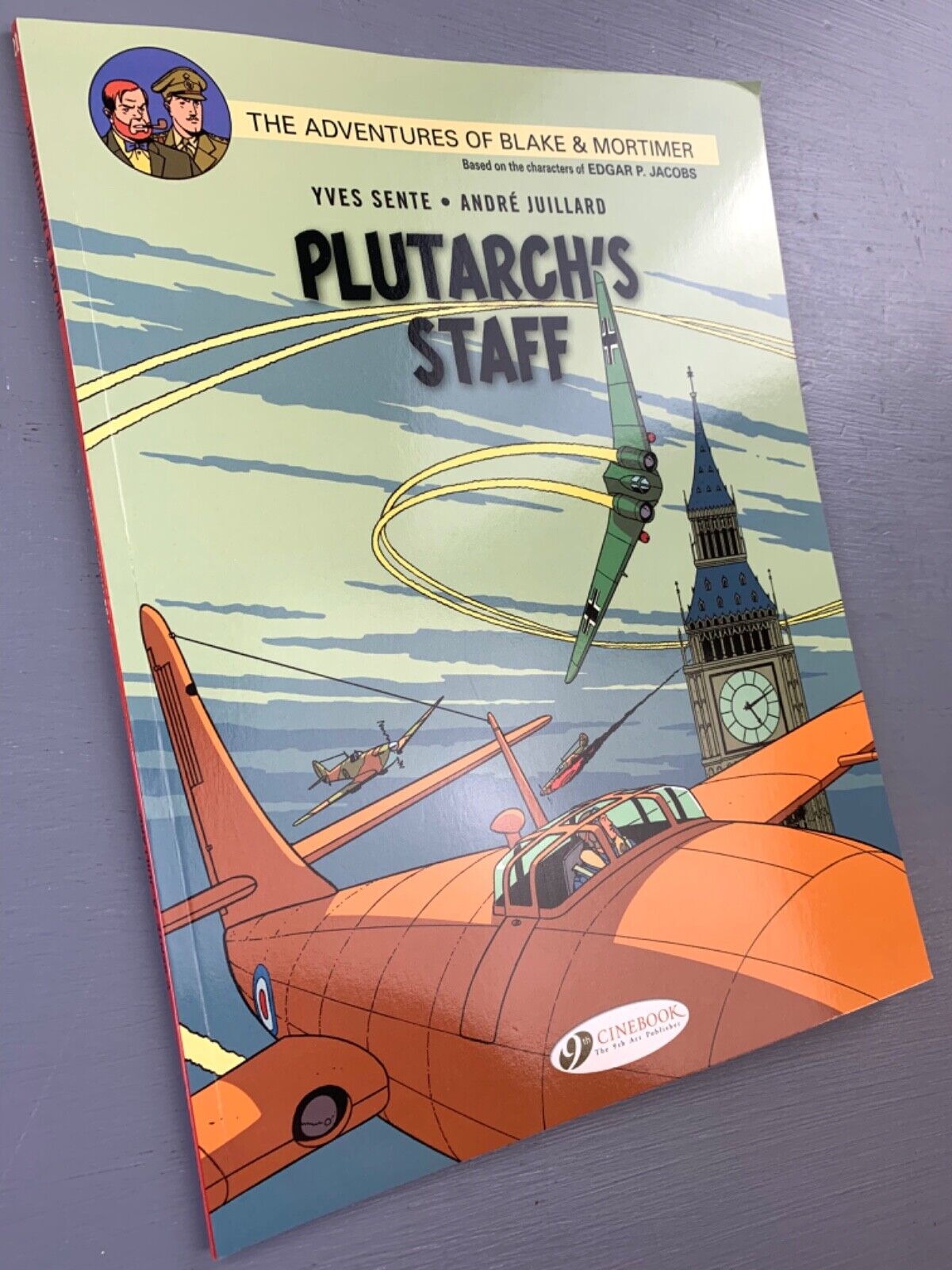 Plutarch’s Staff - Blake & Mortimer Comic Volume 21 - Cinebook UK Paperback Edition