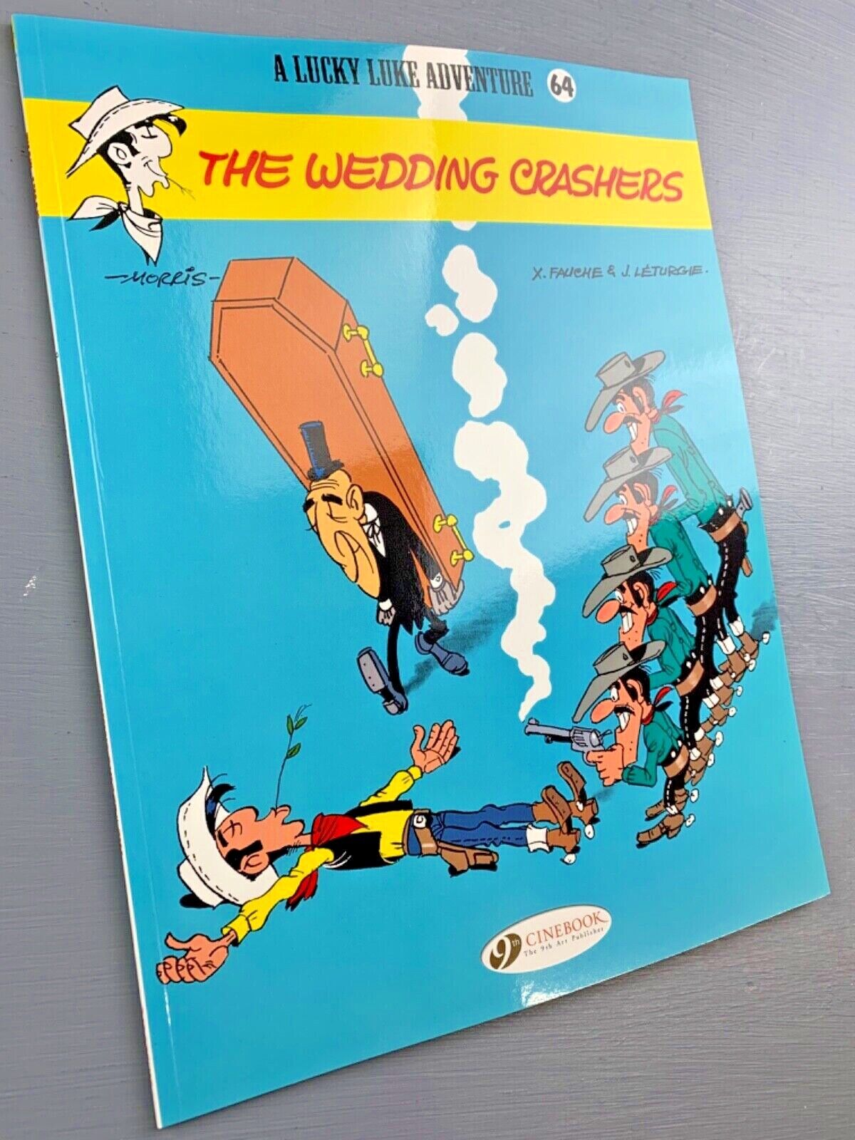 64 The Wedding Crashers Lucky Luke Cinebook Paperback UK Comic Book