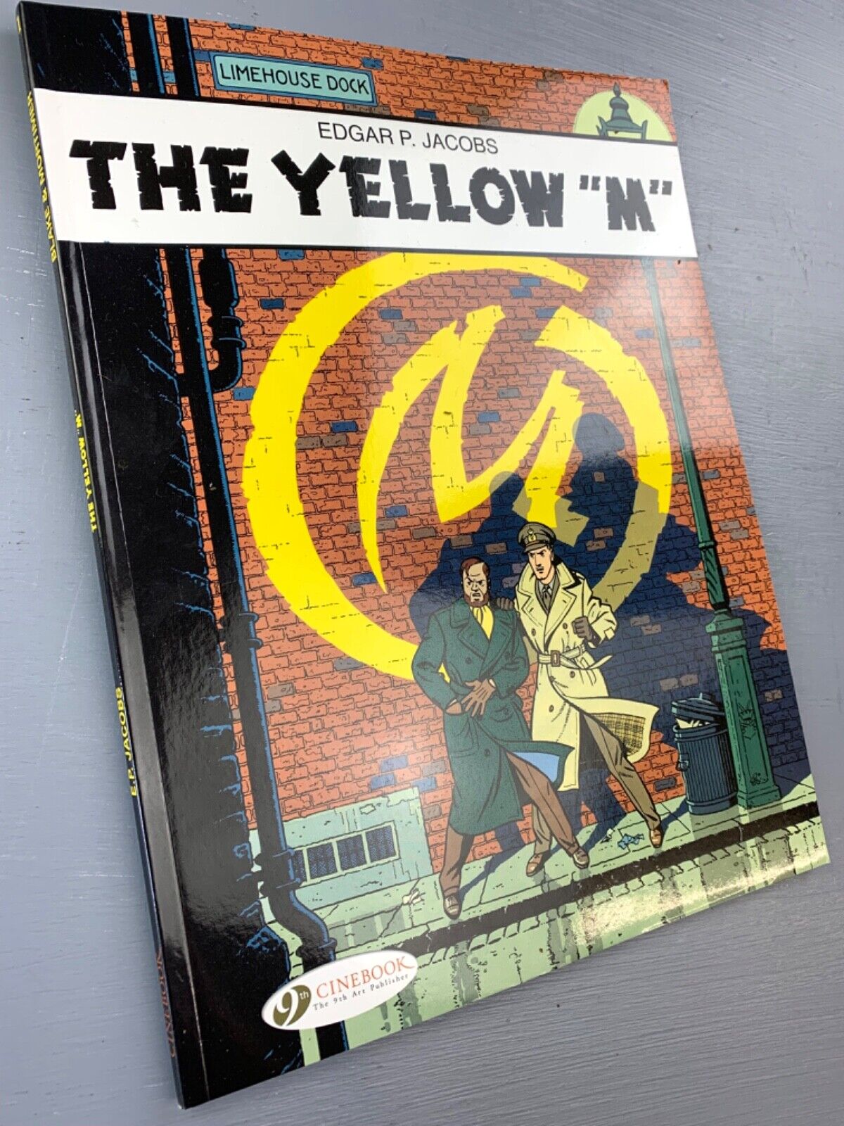 The Yellow ‘M’ - Blake & Mortimer Comic Volume 1 - Cinebook UK Paperback Edition