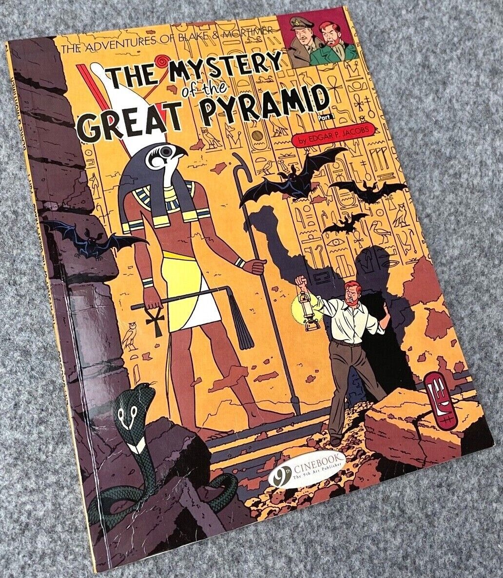 Mystery of the Great Pyramid Part 1 - Blake & Mortimer Comic Volume 2 - Cinebook UK Paperback Edition