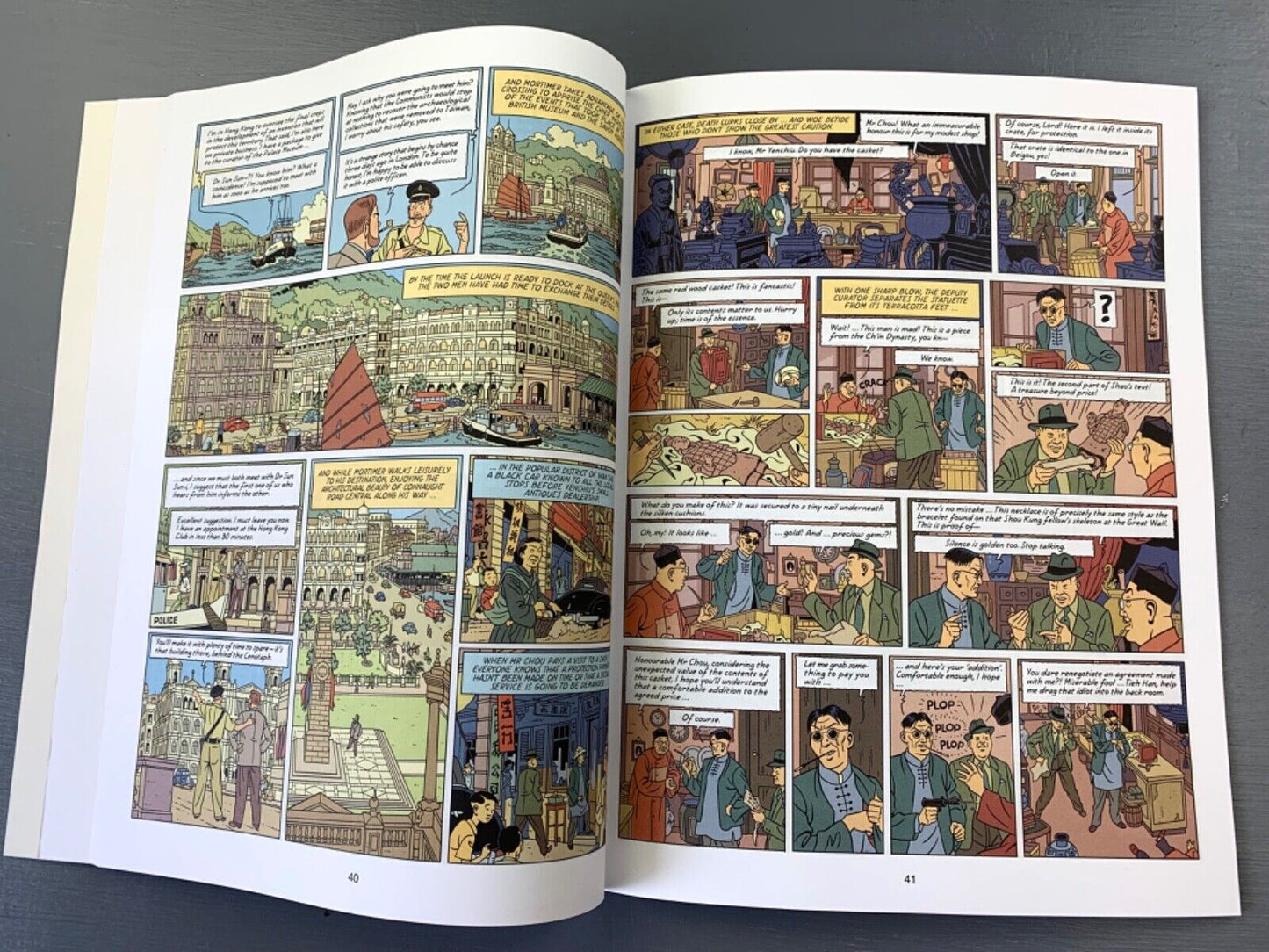 The Valley of Immortals Part 1 - Blake & Mortimer Comic Volume 25 - Cinebook UK Paperback Edition