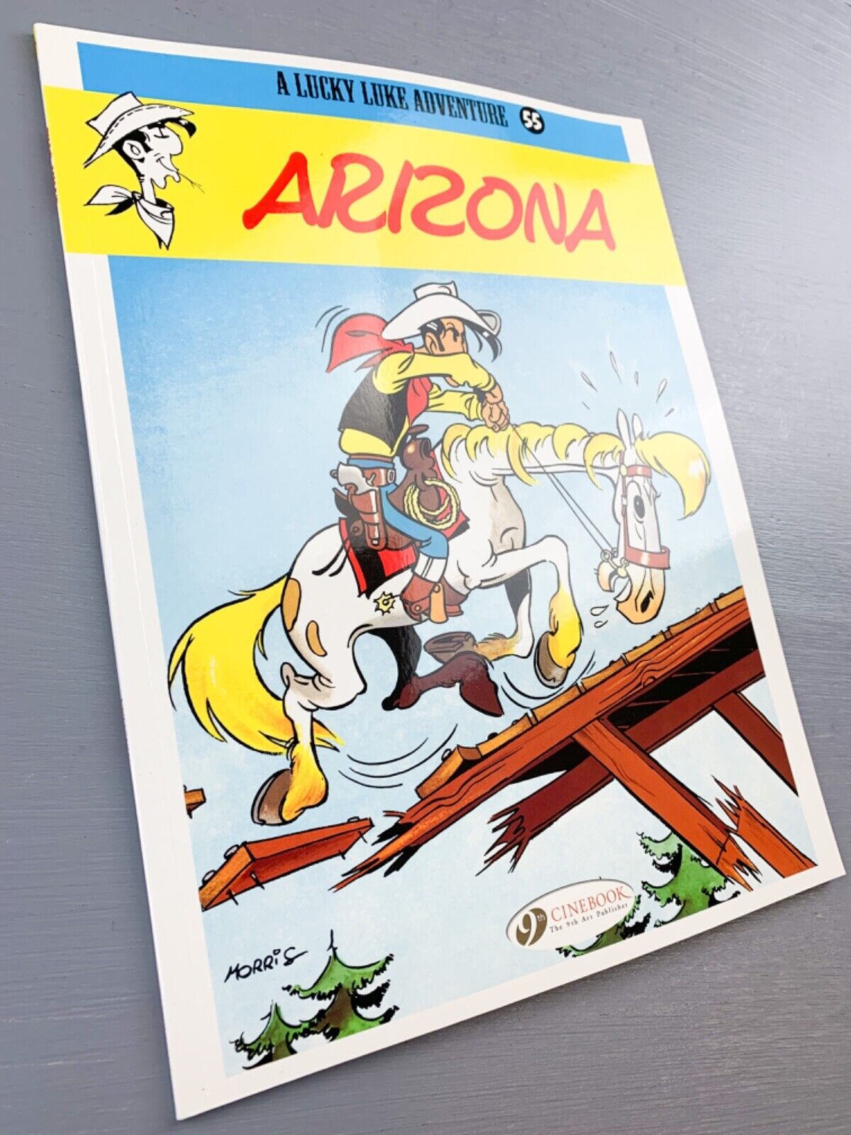 55 Arizona Lucky Luke Cinebook Paperback UK Comic Book