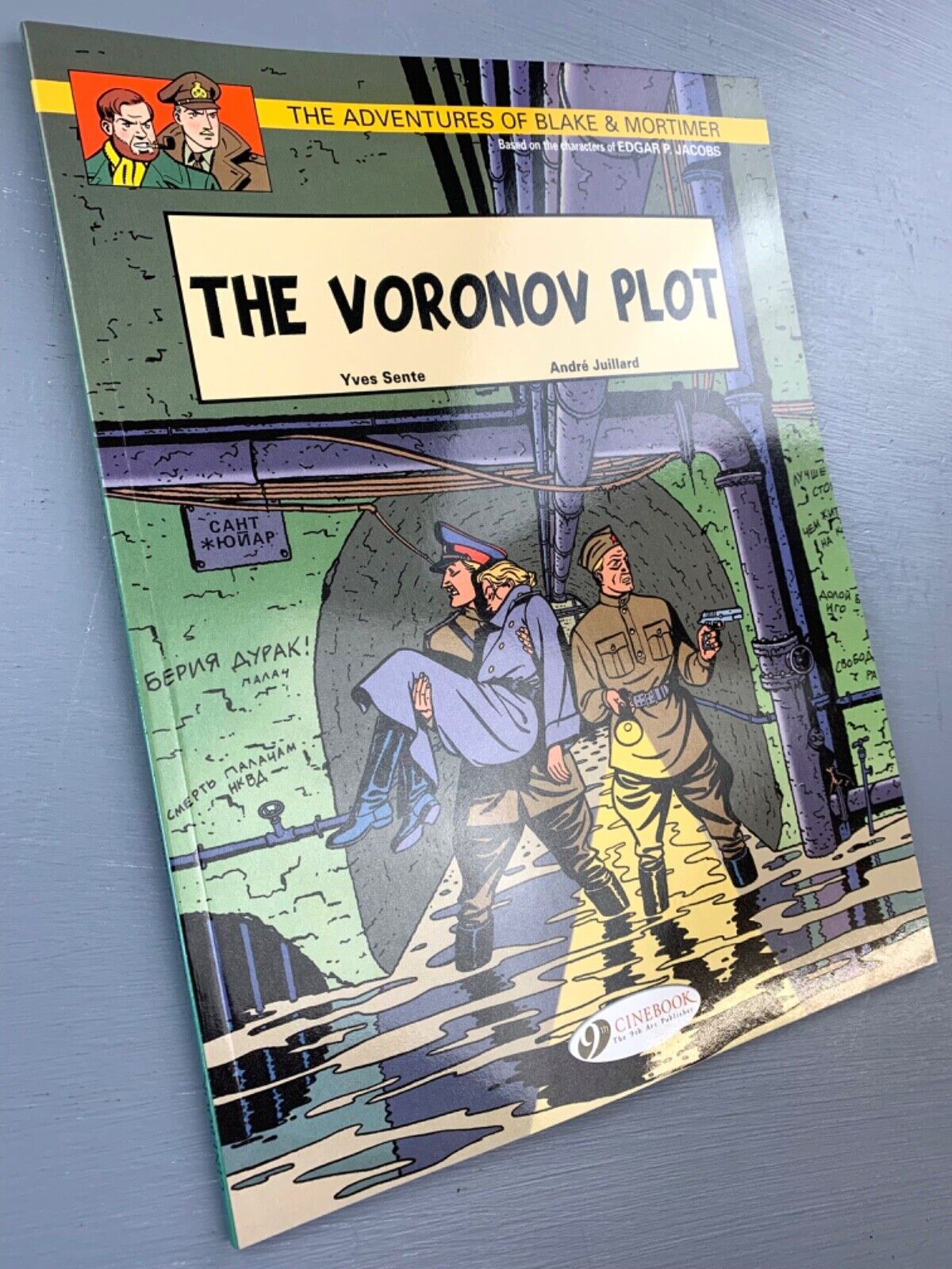 The Voronov Plot - Blake & Mortimer Comic Volume 8 - Cinebook UK Paperback Edition