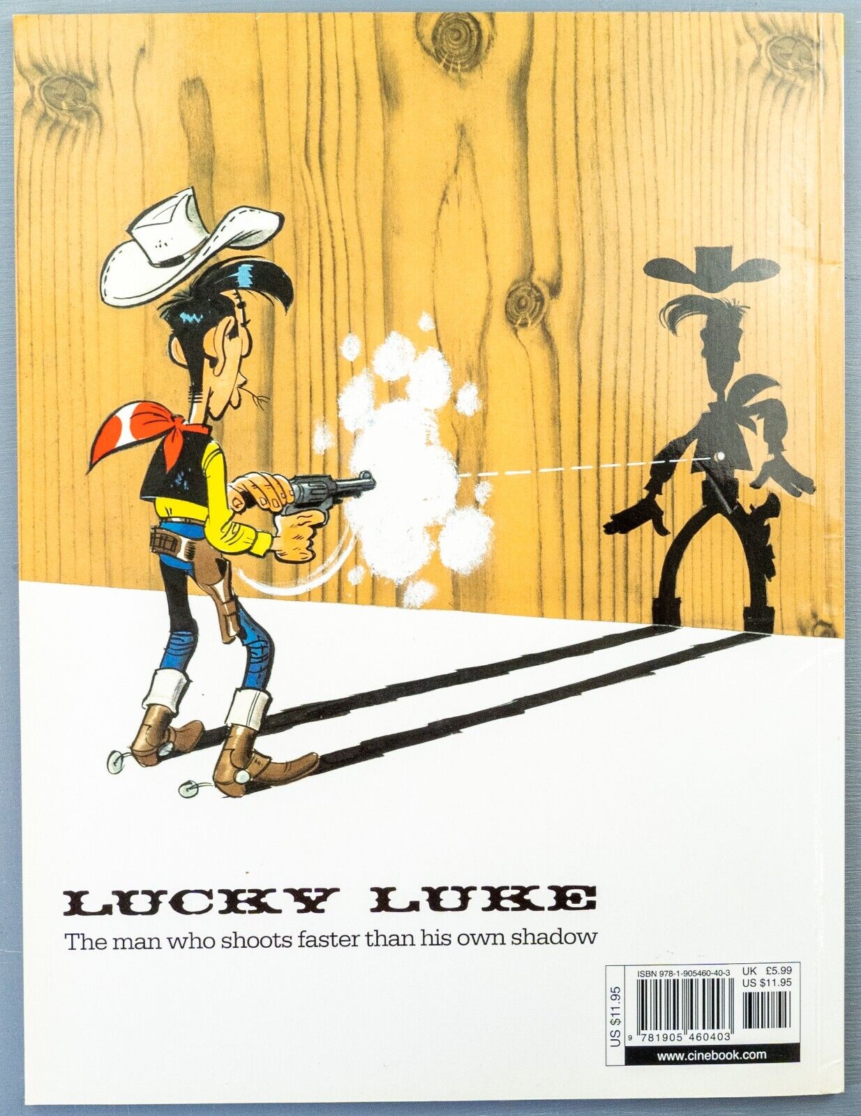 Lucky Luke Volume 9: The Wagon Train - Cinebook Paperback UK Comic Book