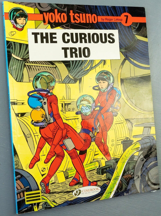 Yoko Tsuno Volume 7 - The Curious Trio Cinebook Paperback Comic Book by R. Leloup