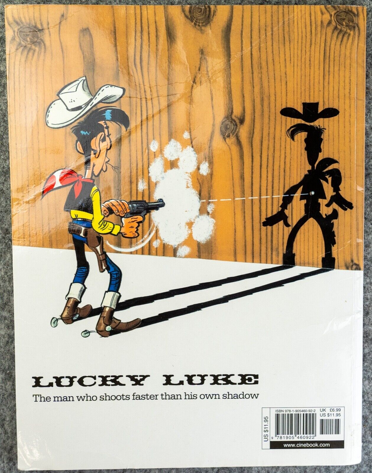 17 Apache Canyon Lucky Luke Cinebook Paperback UK Comic Book