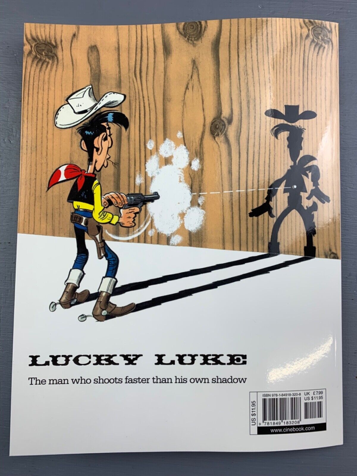 62 The Cursed Ranch Lucky Luke Cinebook Paperback UK Comic Book