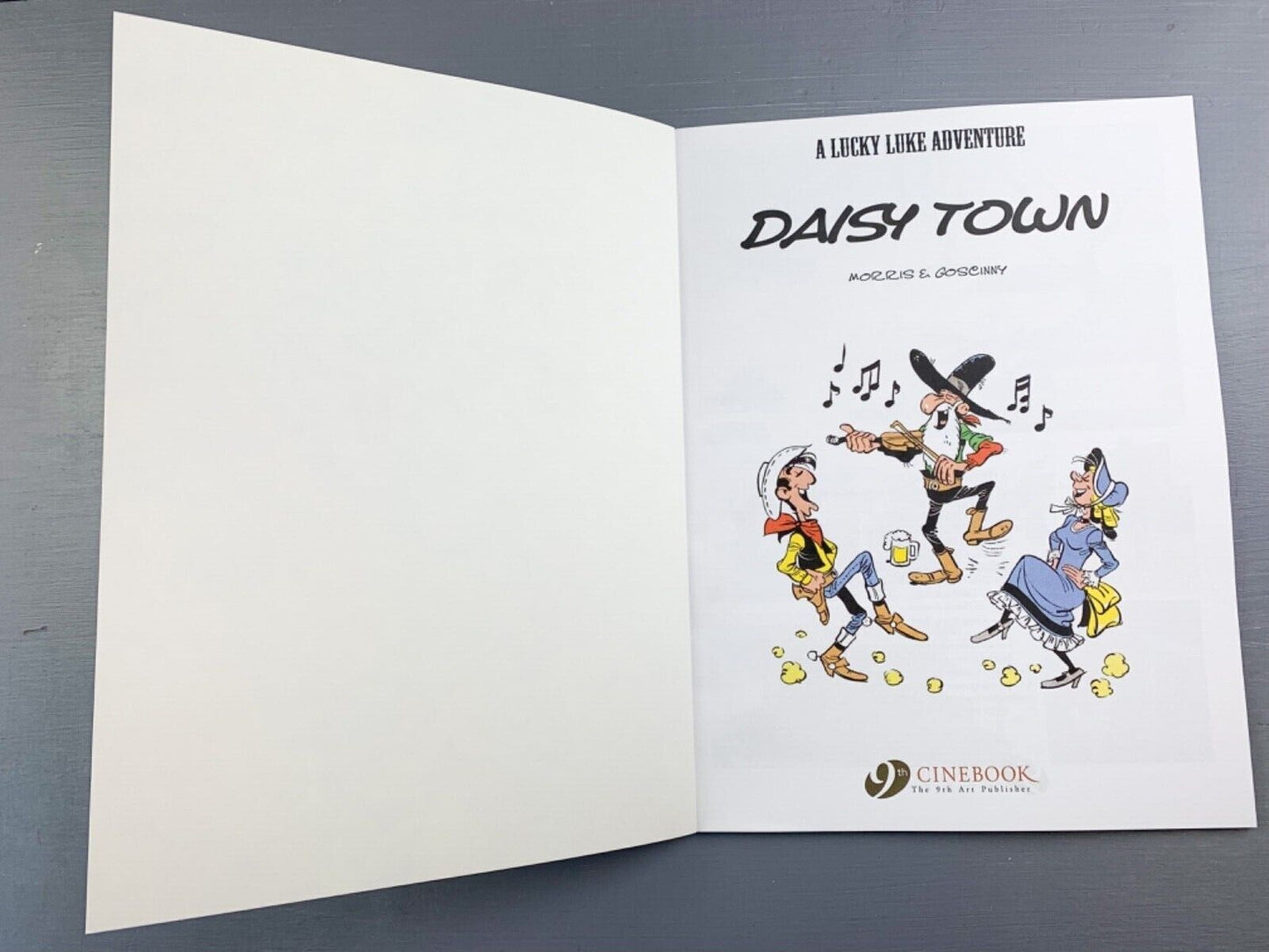 61 Daisy Town Lucky Luke Cinebook Paperback UK Comic Book