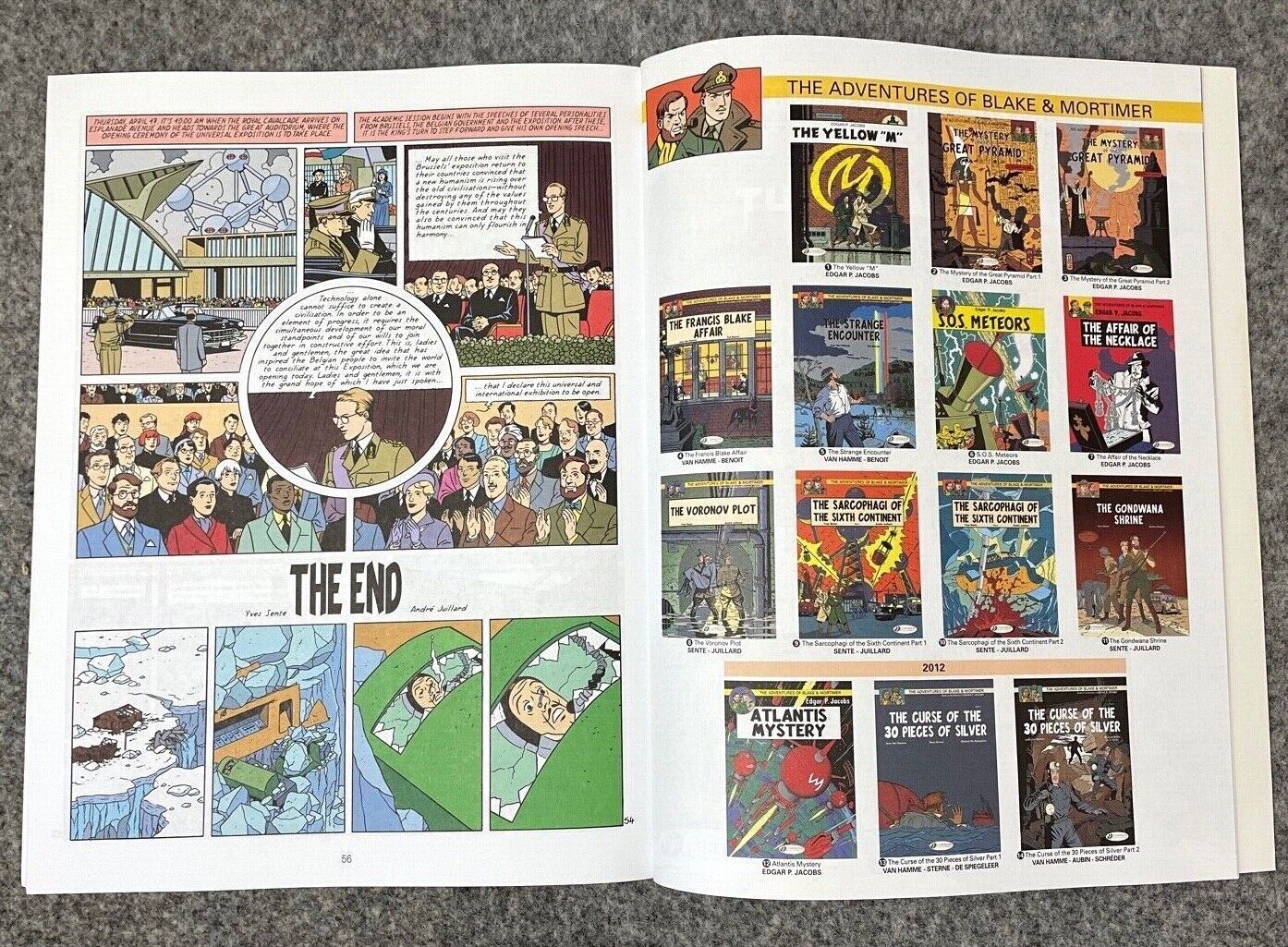 Sarcophagi of the 6th Continent Part 2 - Blake & Mortimer Comic Volume 10 - Cinebook UK Paperback Edition