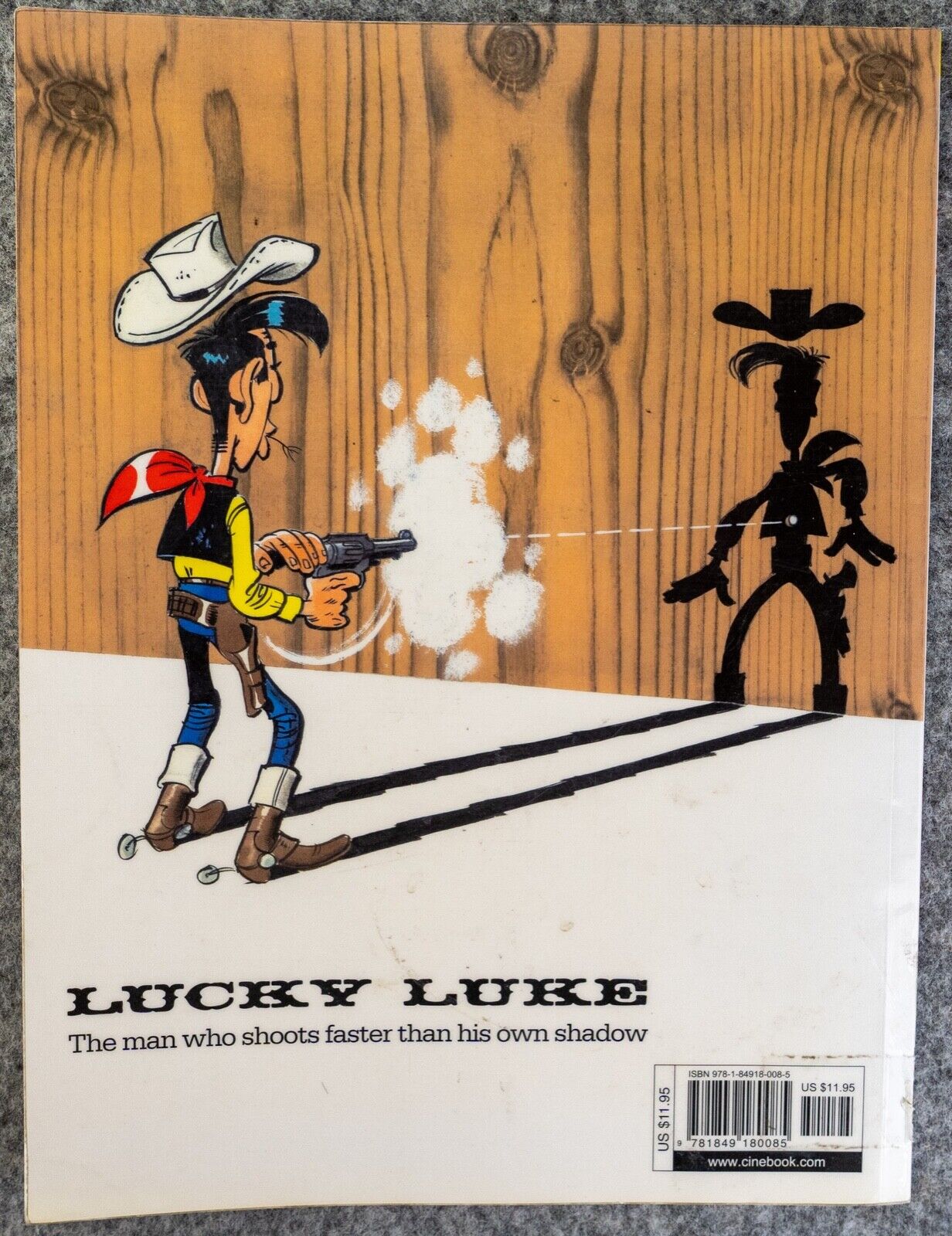 Lucky Luke Volume 20: The Oklahoma Land Rush - Cinebook Paperback UK Comic Book