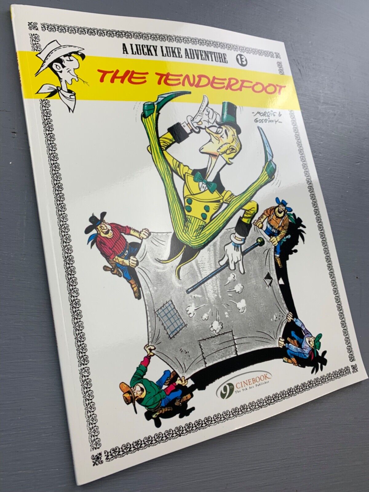 13 The Tenderfoot Lucky Luke Cinebook Paperback UK Comic Book