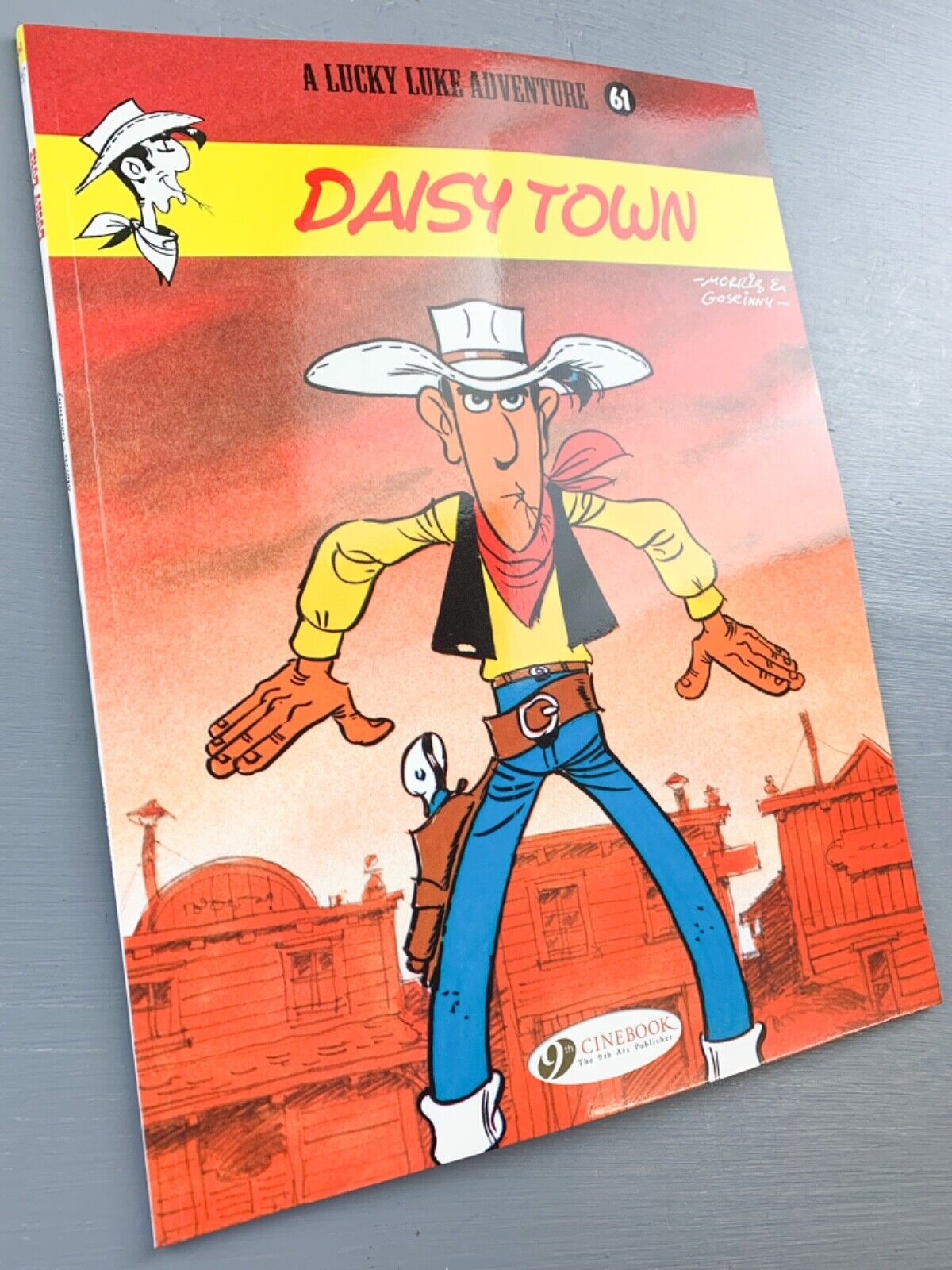 61 Daisy Town Lucky Luke Cinebook Paperback UK Comic Book