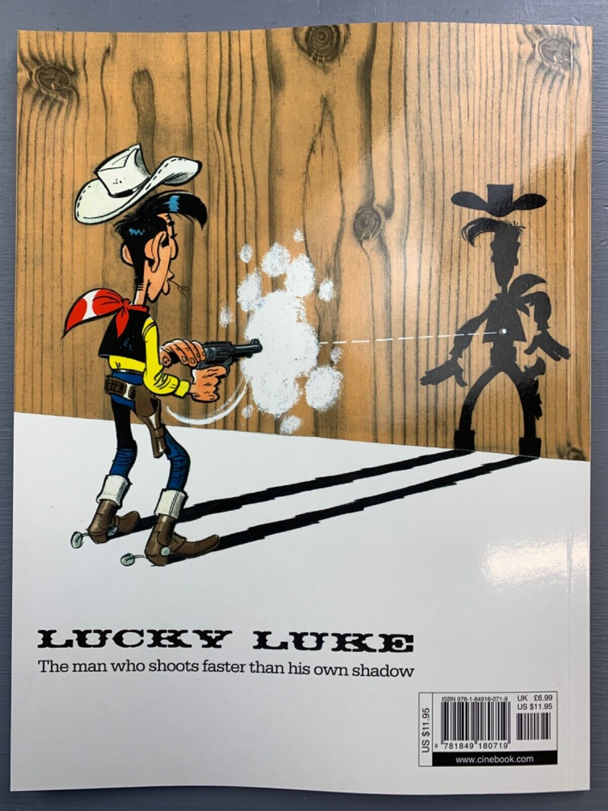 Lucky Luke Volume 27: Lucky Luke Vs Joss Jamon - Cinebook Paperback UK Comic Book