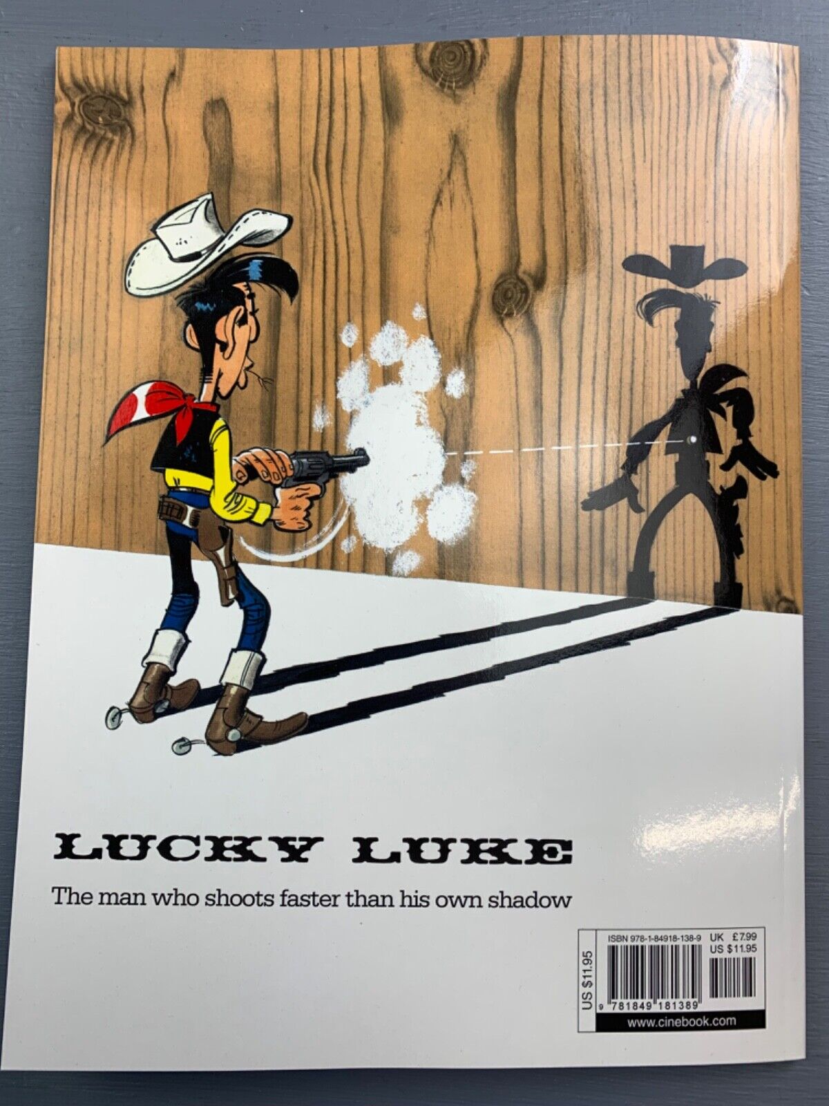 Lucky Luke Volume 37: Fingers - Cinebook Paperback UK Comic Book