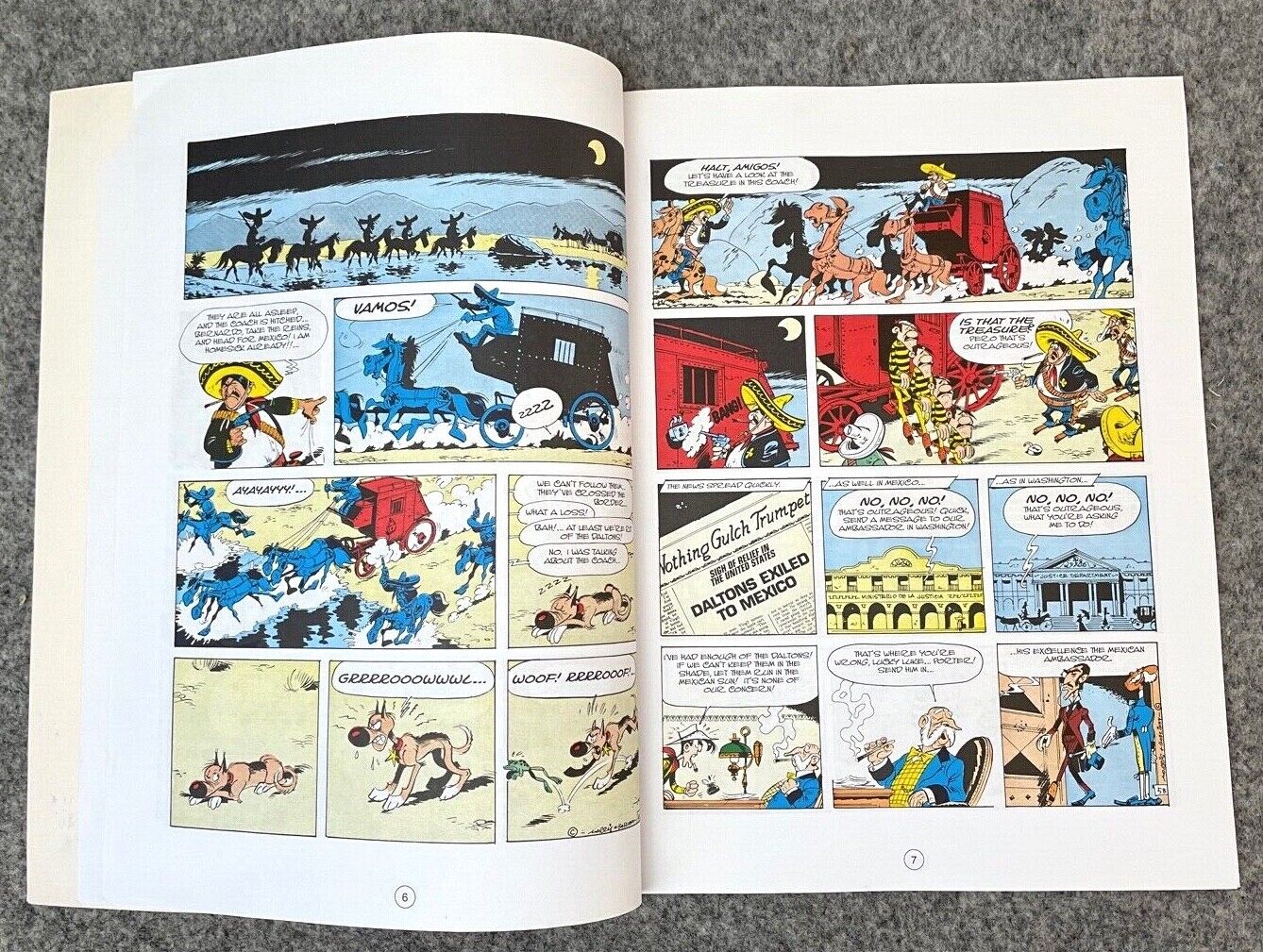 10 Tortilla for the Daltons Lucky Luke Cinebook Paperback UK Comic Book