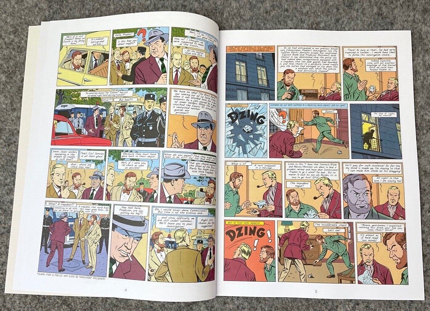 The Affair of the Necklace - Blake & Mortimer Comic Volume 7 - Cinebook UK Paperback Edition