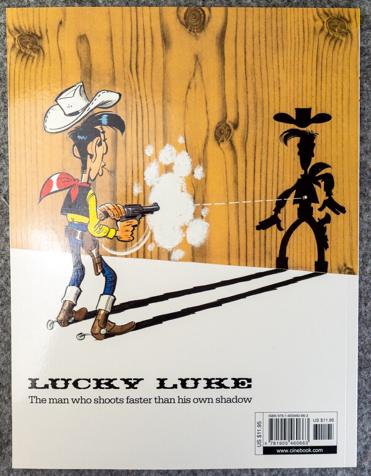 14 The Dashing White Cowboy Lucky Luke Cinebook Paperback UK Comic Book