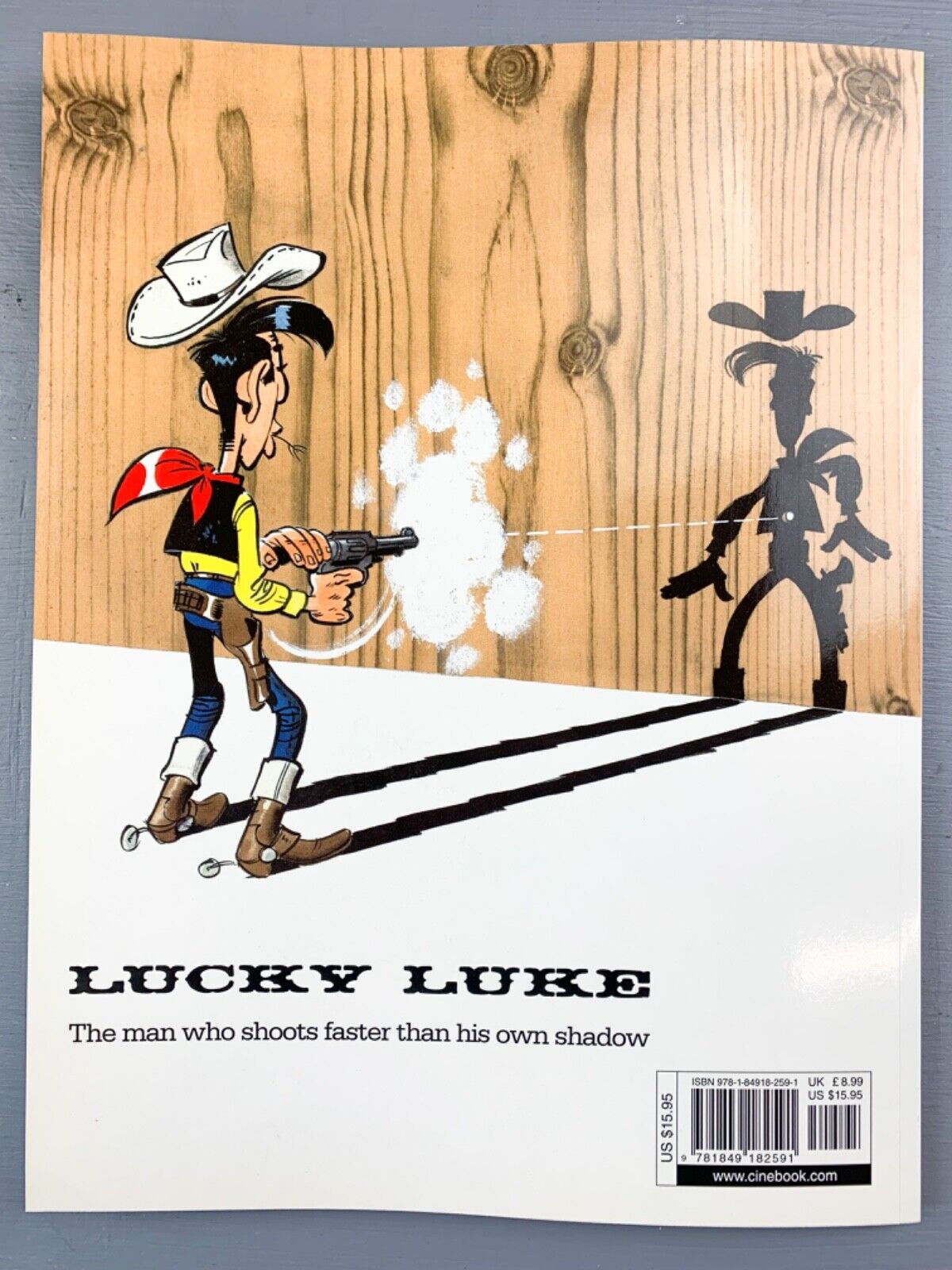 54 Rodea Lucky Luke Cinebook Paperback UK Comic Book