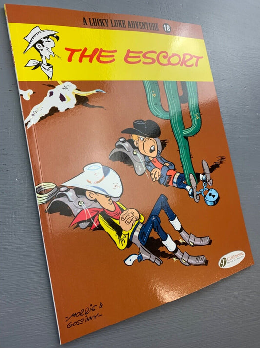 18 The Escort Lucky Luke Cinebook Paperback UK Comic Book