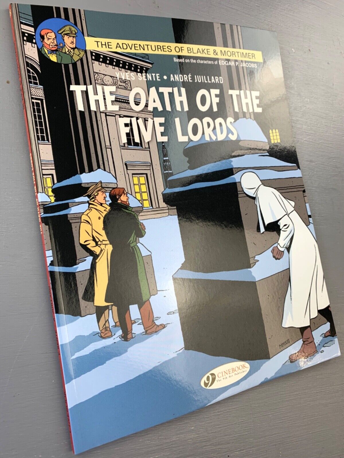 The Oath of the Five Lords - Blake & Mortimer Comic Volume 18 - Cinebook UK Paperback Edition