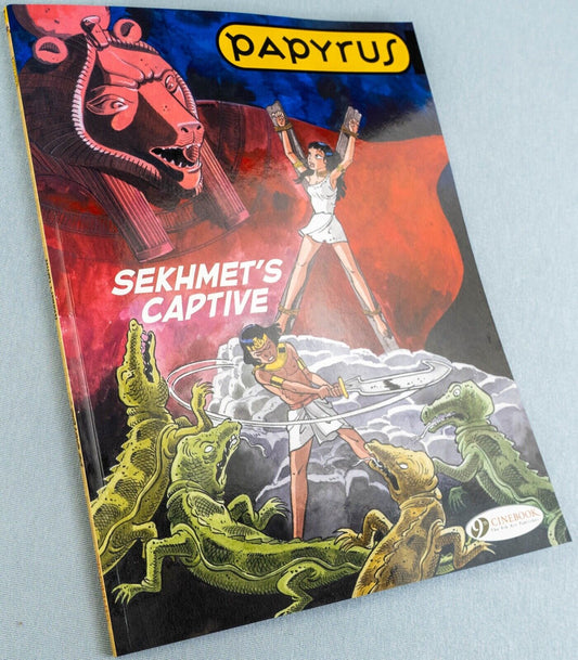 PAPYRUS Volume 7 - Sekmet’s Captive Cinebook Paperback Comic Book by De Gieter