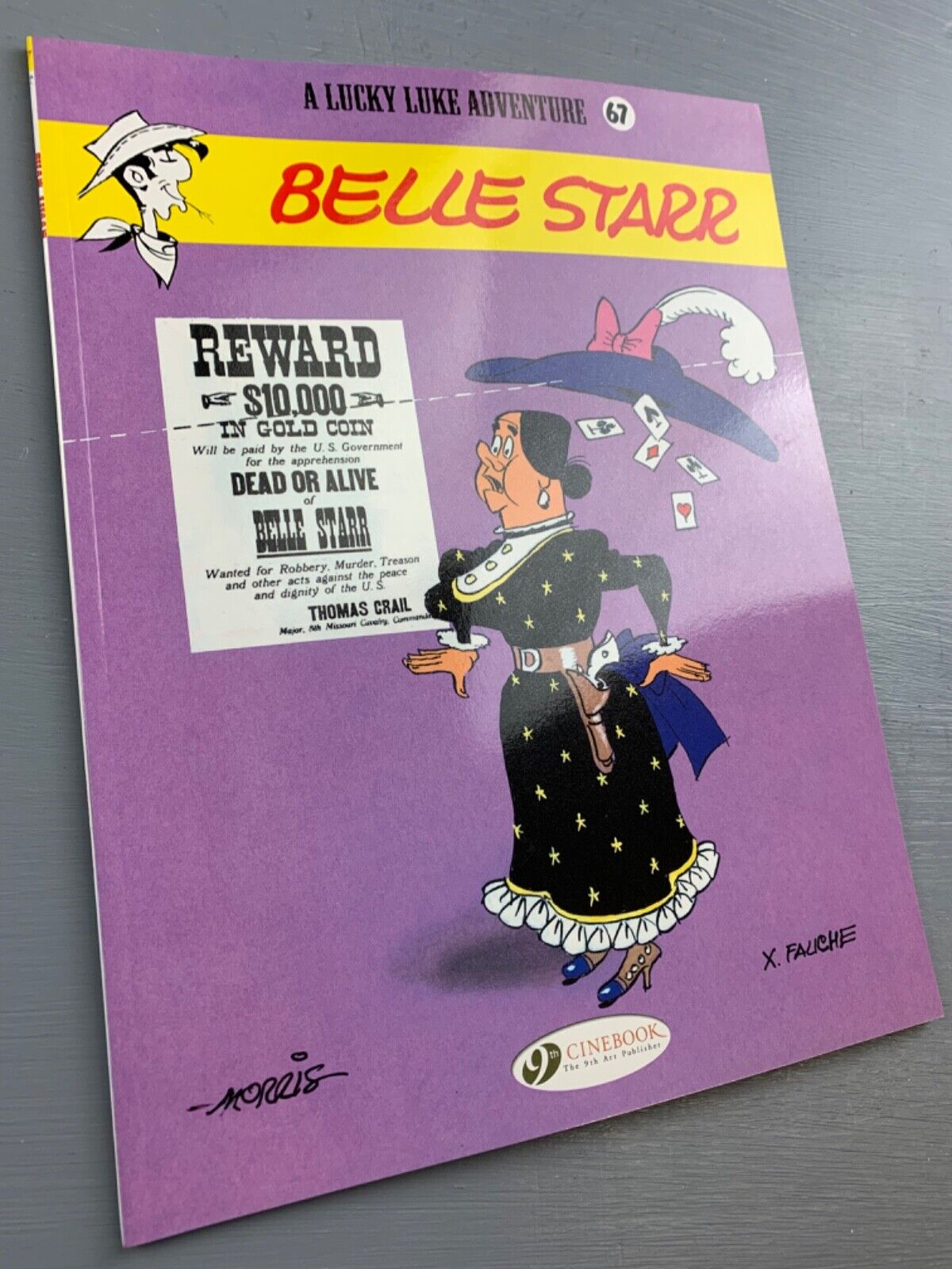 67 Belle Starr Lucky Luke Cinebook Paperback UK Comic Book