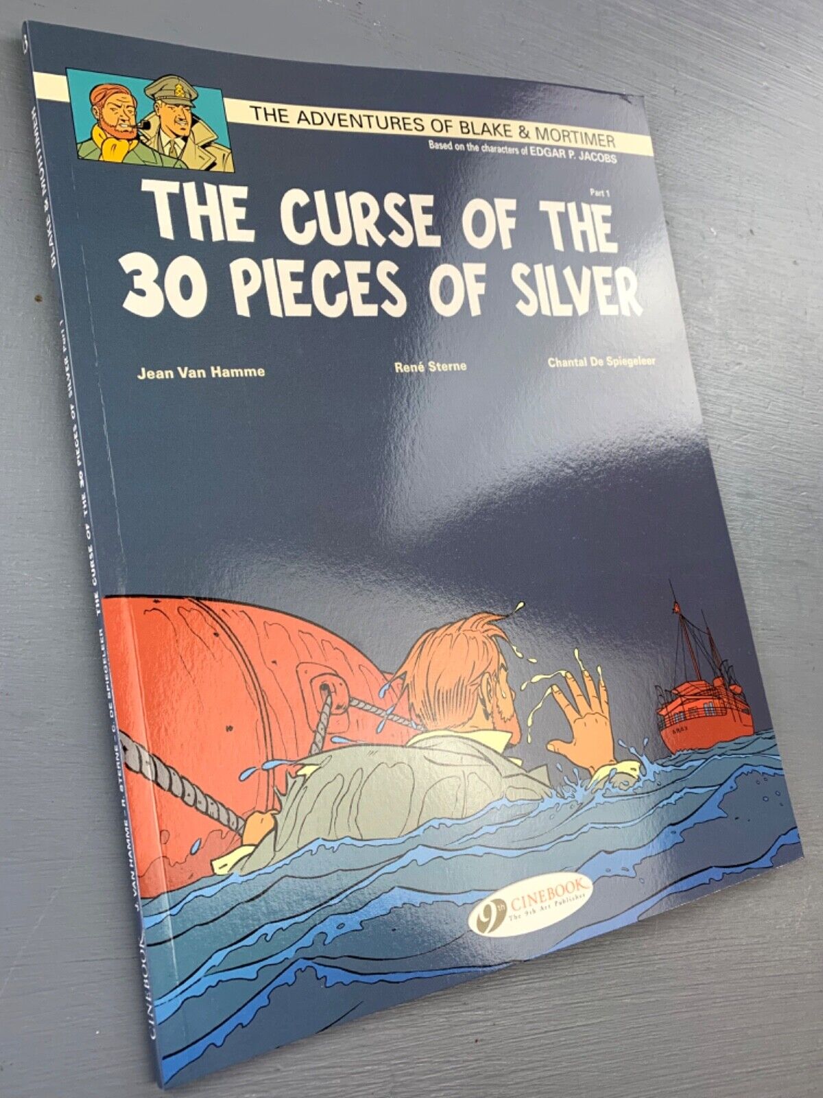 Curse of the 30 Peices of Silver Part 1 - Blake & Mortimer Comic Volume 13 - Cinebook UK Paperback Edition