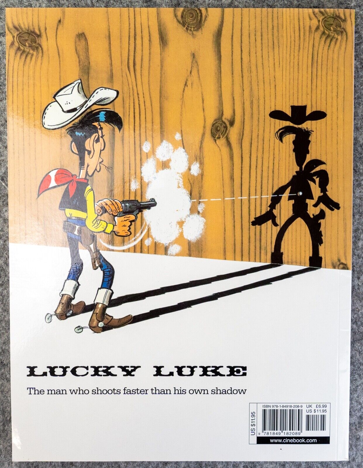 Lucky Luke Volume 48: Dick Digger’s Gold Mine - Cinebook Paperback UK Comic Book