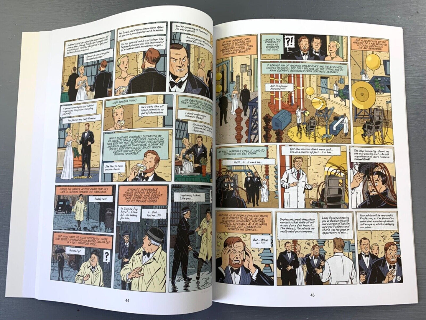 The Septimus Wave - Blake & Mortimer Comic Volume 20 - Cinebook UK Paperback Edition