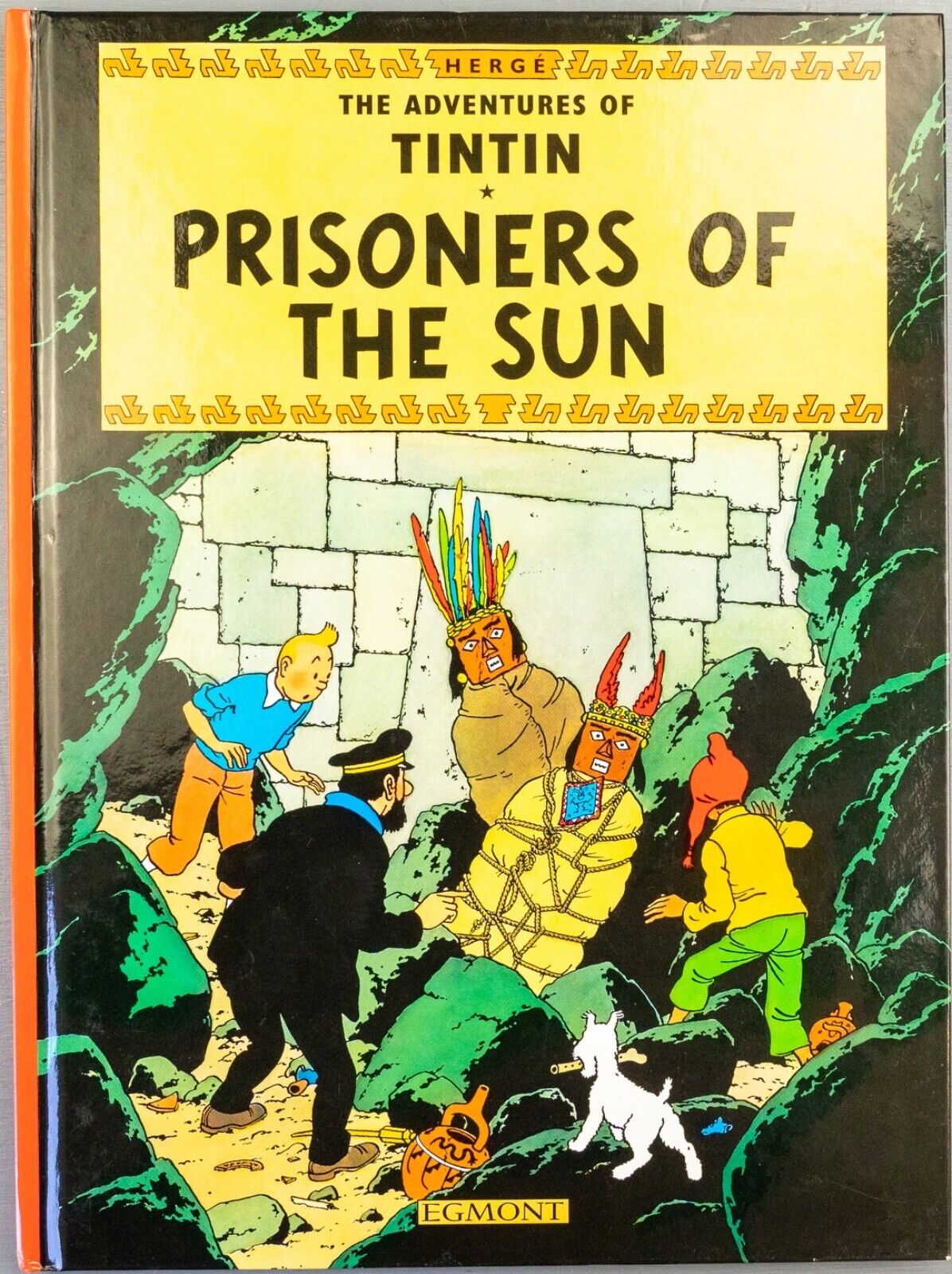 Tintin Prisoners of the Sun: Egmont 2000s Hardback Book UK Edition