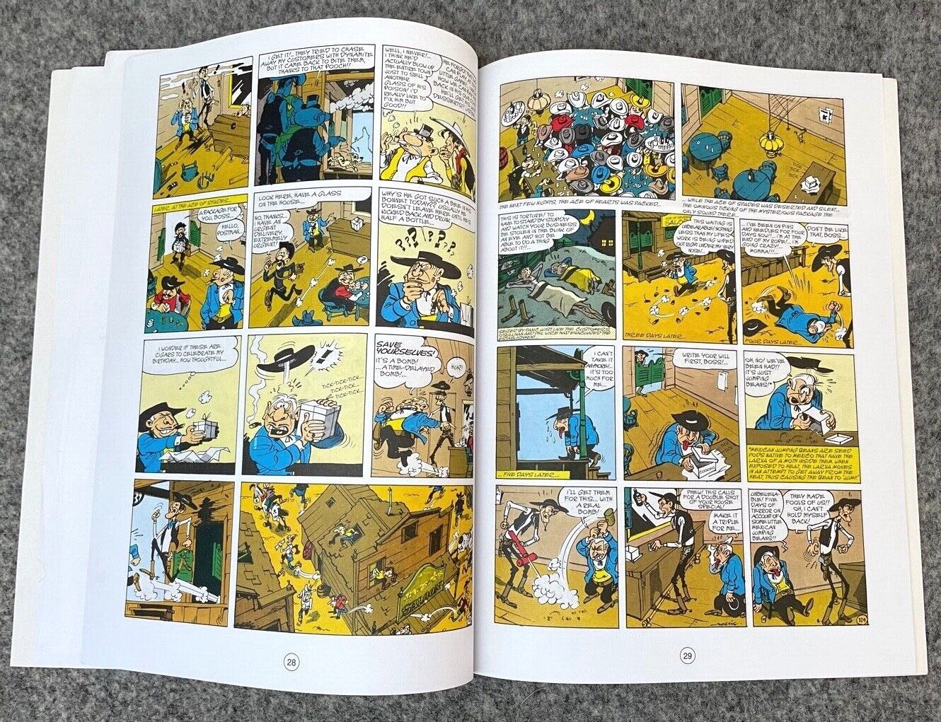 40 Phil Wire Lucky Luke Cinebook Paperback UK Comic Book