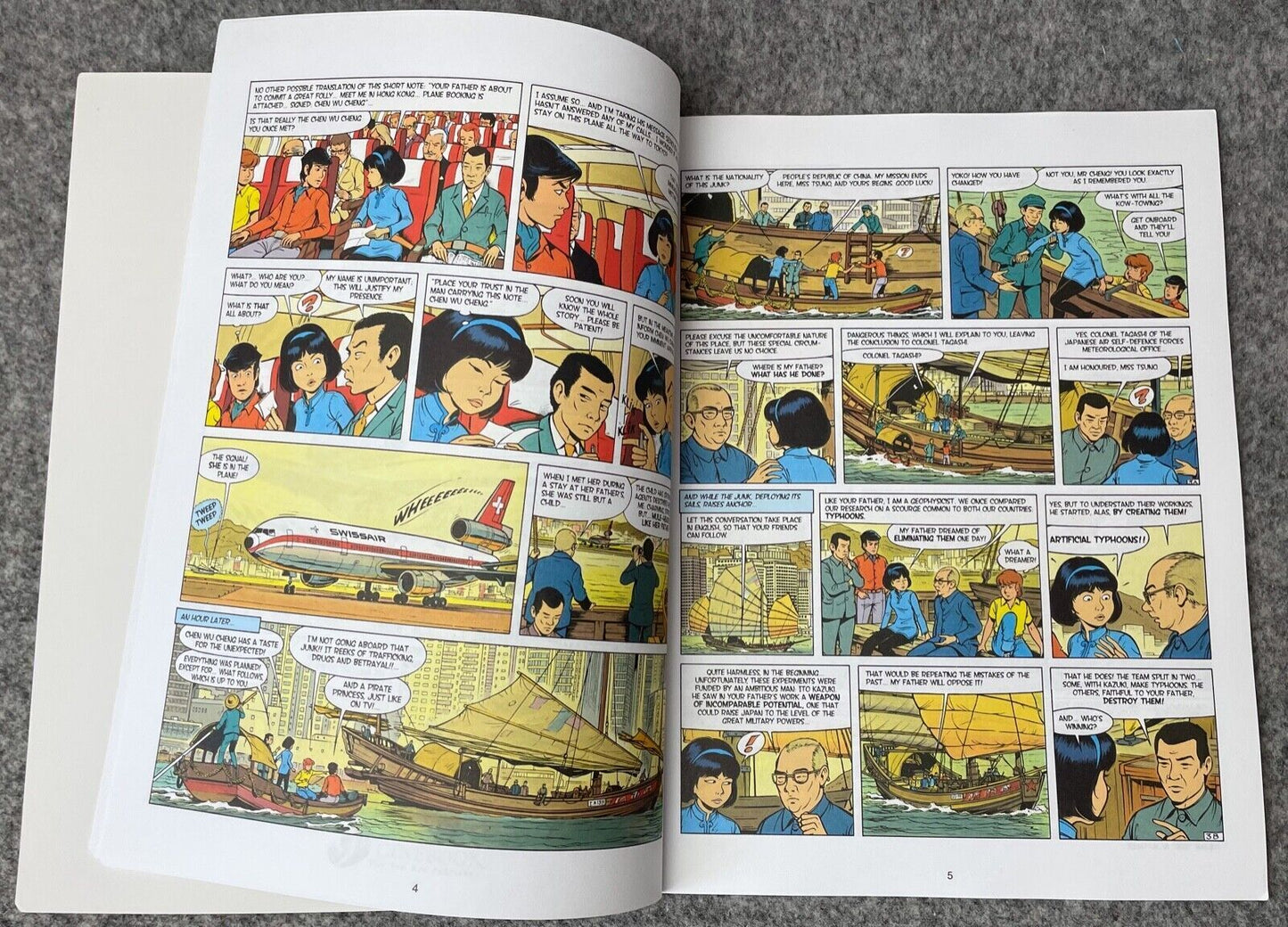 Yoko Tsuno Volume 4 - Daughter of the Wind Cinebook Paperback Comic Book by R. Leloup