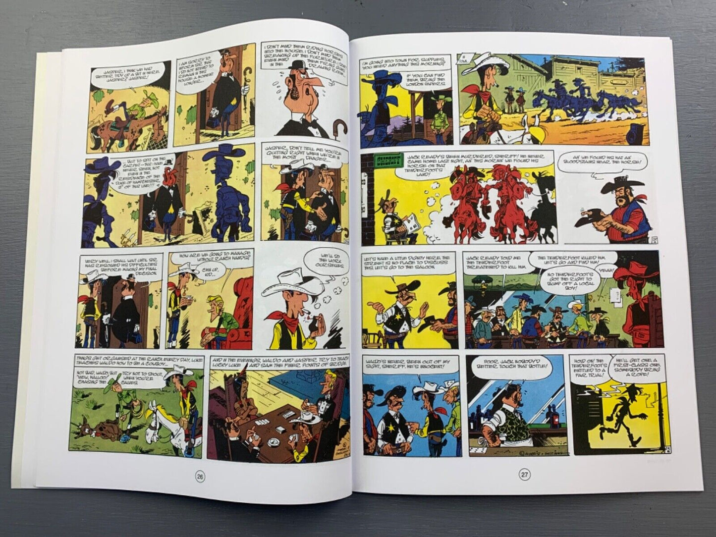 13 The Tenderfoot Lucky Luke Cinebook Paperback UK Comic Book