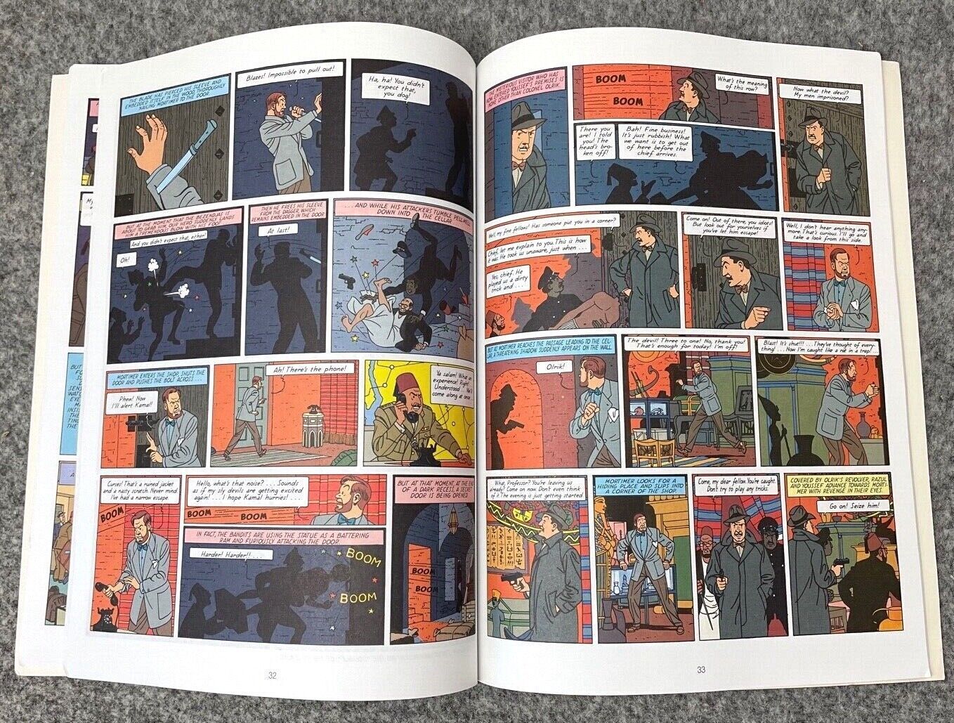 Mystery of the Great Pyramid Part 1 - Blake & Mortimer Comic Volume 2 - Cinebook UK Paperback Edition