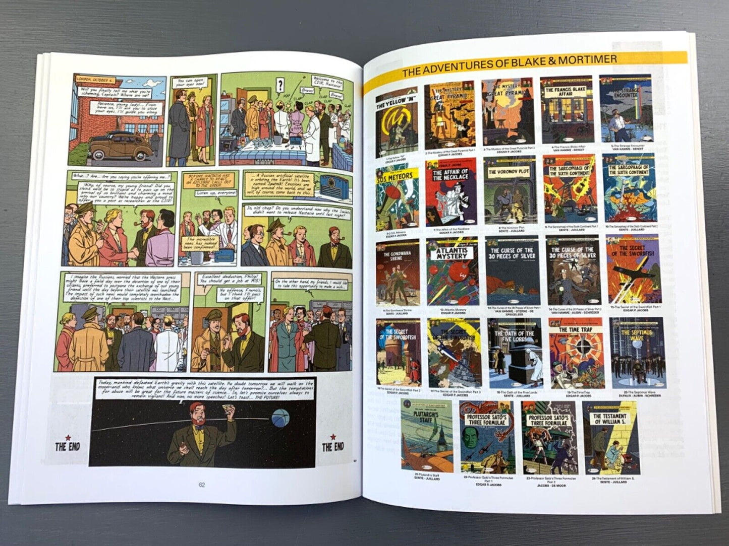 The Voronov Plot - Blake & Mortimer Comic Volume 8 - Cinebook UK Paperback Edition