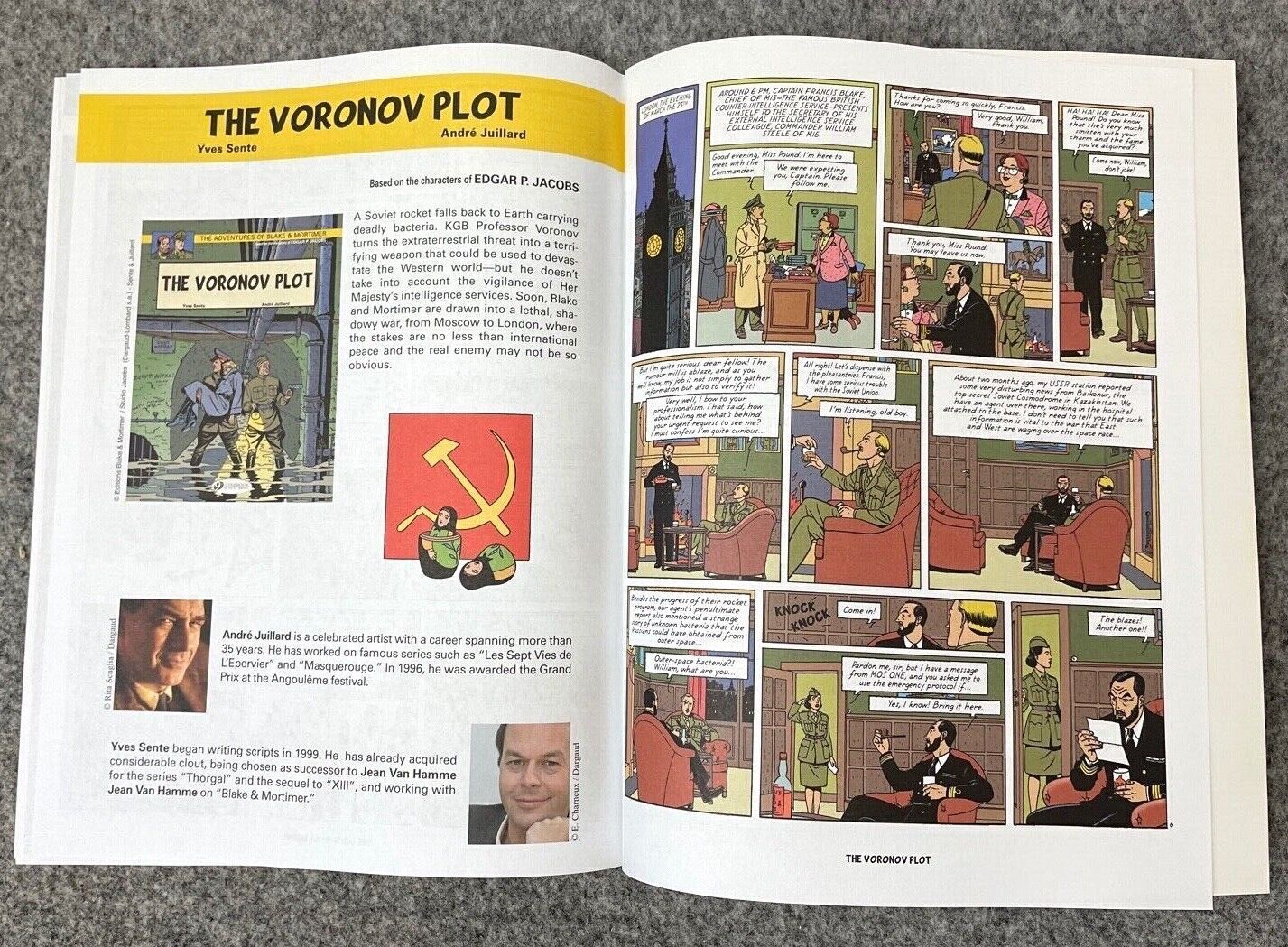Sarcophagi of the 6th Continent Part 2 - Blake & Mortimer Comic Volume 10 - Cinebook UK Paperback Edition