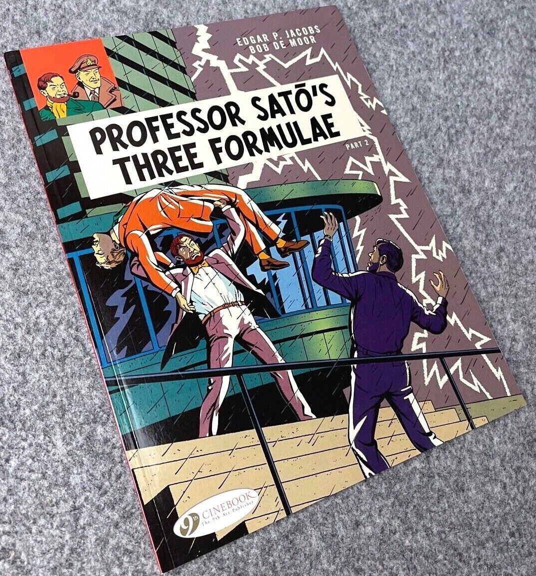 Professors Sato’s Three Formulae Part 2 - Blake & Mortimer Comic Volume 23 - Cinebook UK Paperback Edition