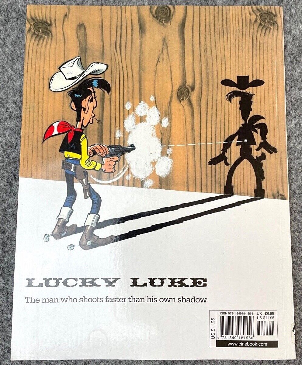 Lucky Luke Volume 40: Phil Wire - Cinebook Paperback UK Comic Book