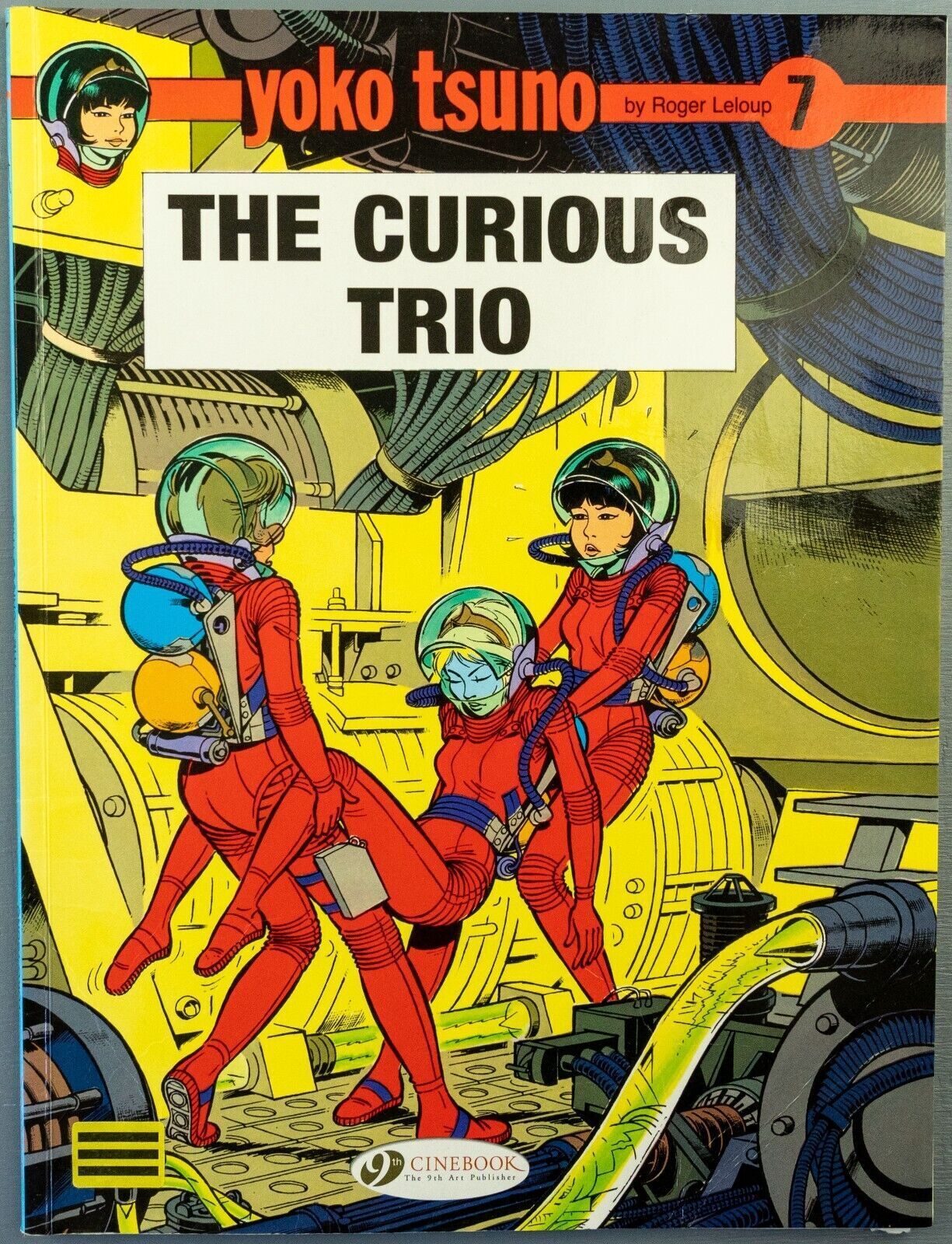 Yoko Tsuno Volume 7 - The Curious Trio Cinebook Paperback Comic Book by R. Leloup