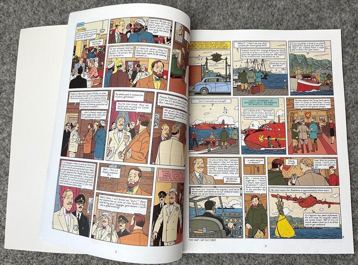 Sarcophagi of the 6th Continent Part 2 - Blake & Mortimer Comic Volume 10 - Cinebook UK Paperback Edition