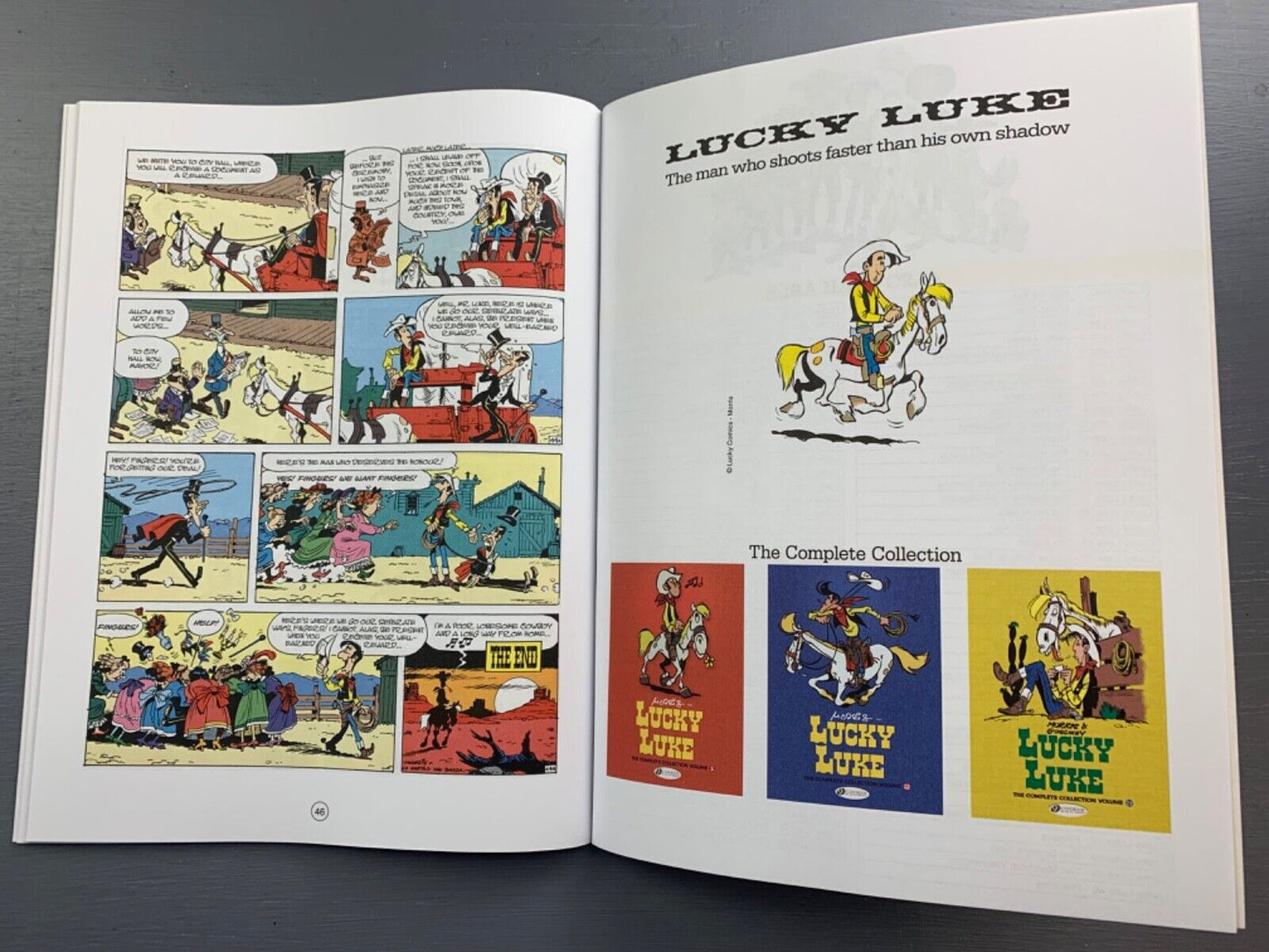 Lucky Luke Volume 37: Fingers - Cinebook Paperback UK Comic Book