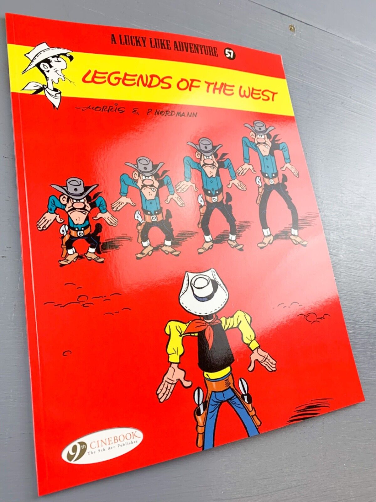 57 Legends of the West Lucky Luke Cinebook Paperback UK Comic Book