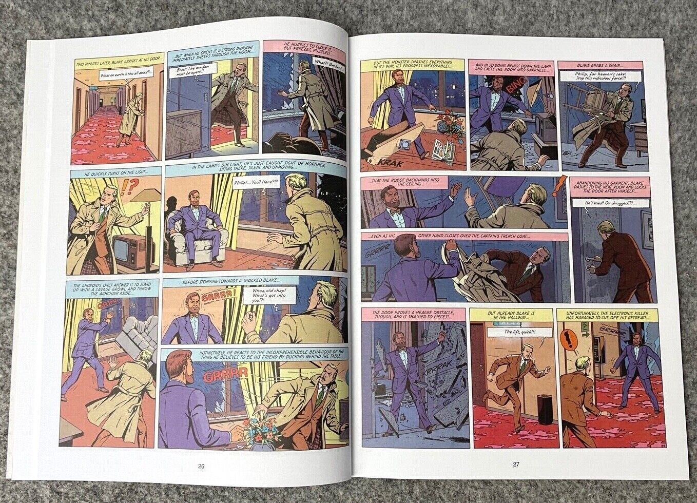 Professors Sato’s Three Formulae Part 2 - Blake & Mortimer Comic Volume 23 - Cinebook UK Paperback Edition