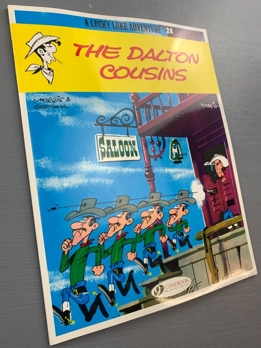 28 The Dalton Cousins Lucky Luke Cinebook Paperback UK Comic Book