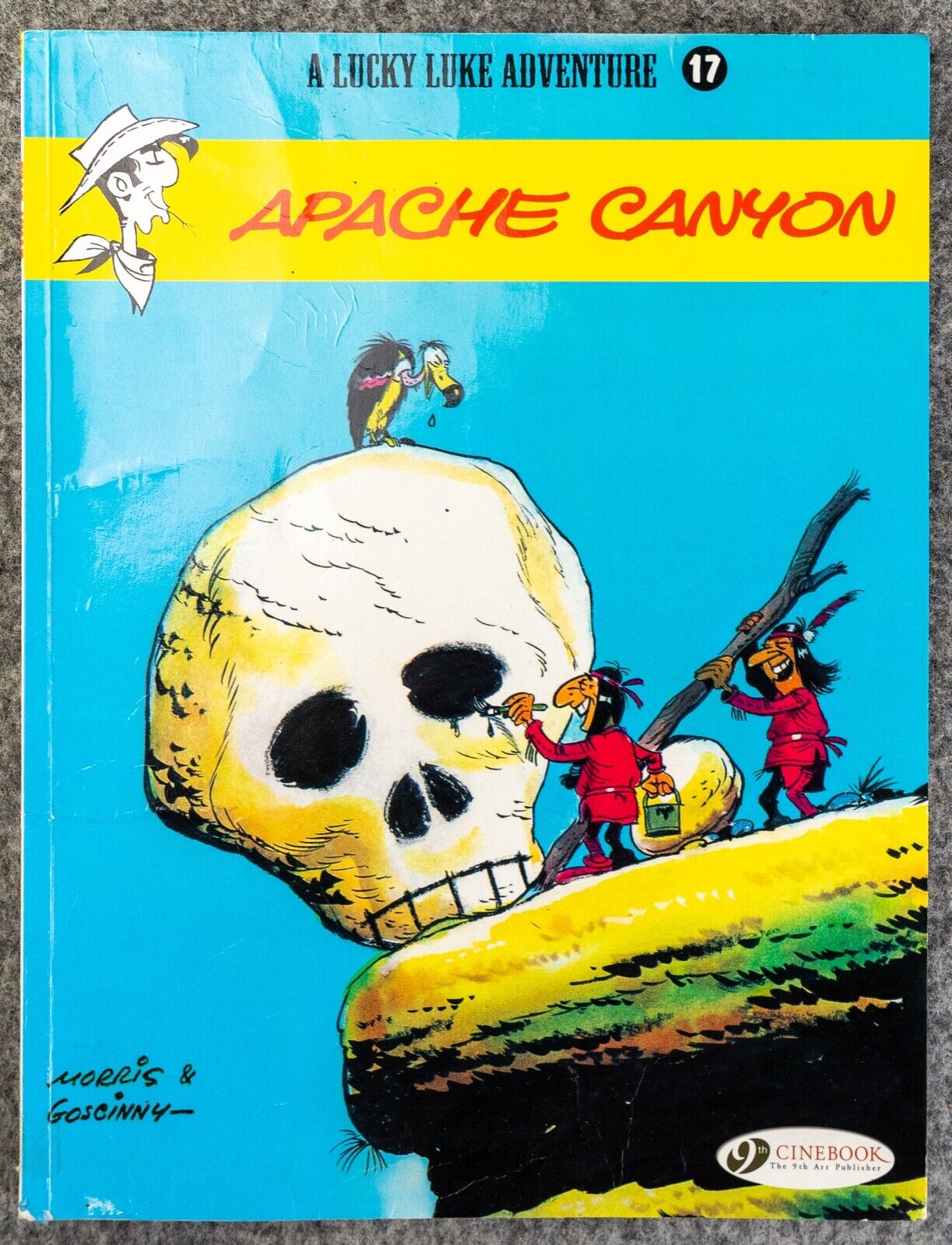 17 Apache Canyon Lucky Luke Cinebook Paperback UK Comic Book