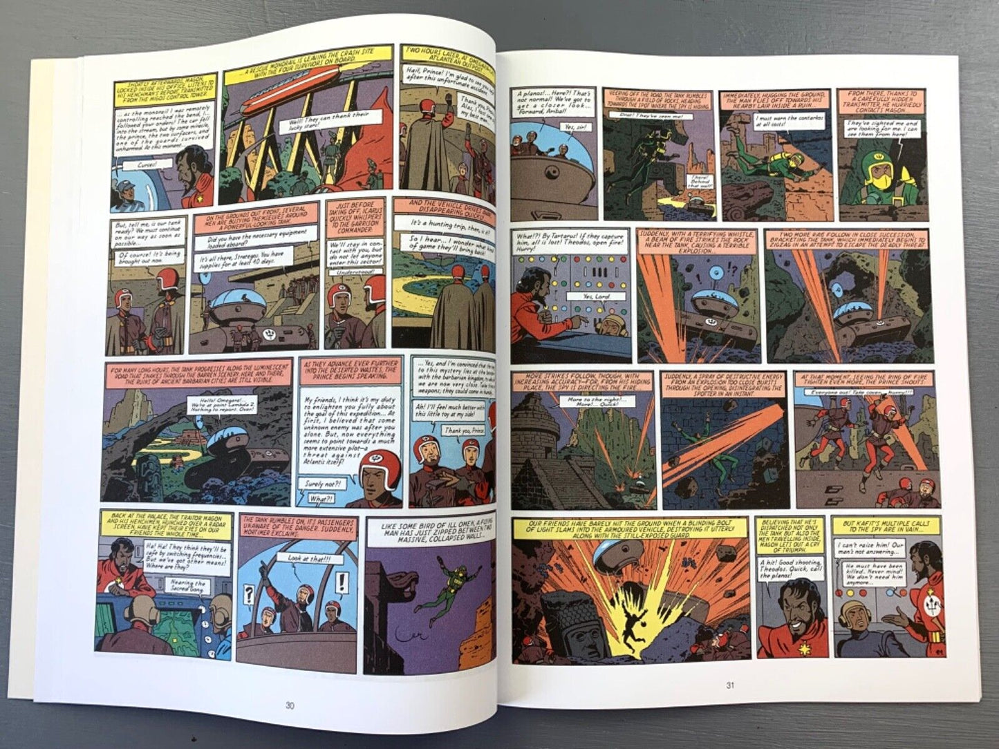 The Atlantis Mystery - Blake & Mortimer Comic Volume 12 - Cinebook UK Paperback Edition