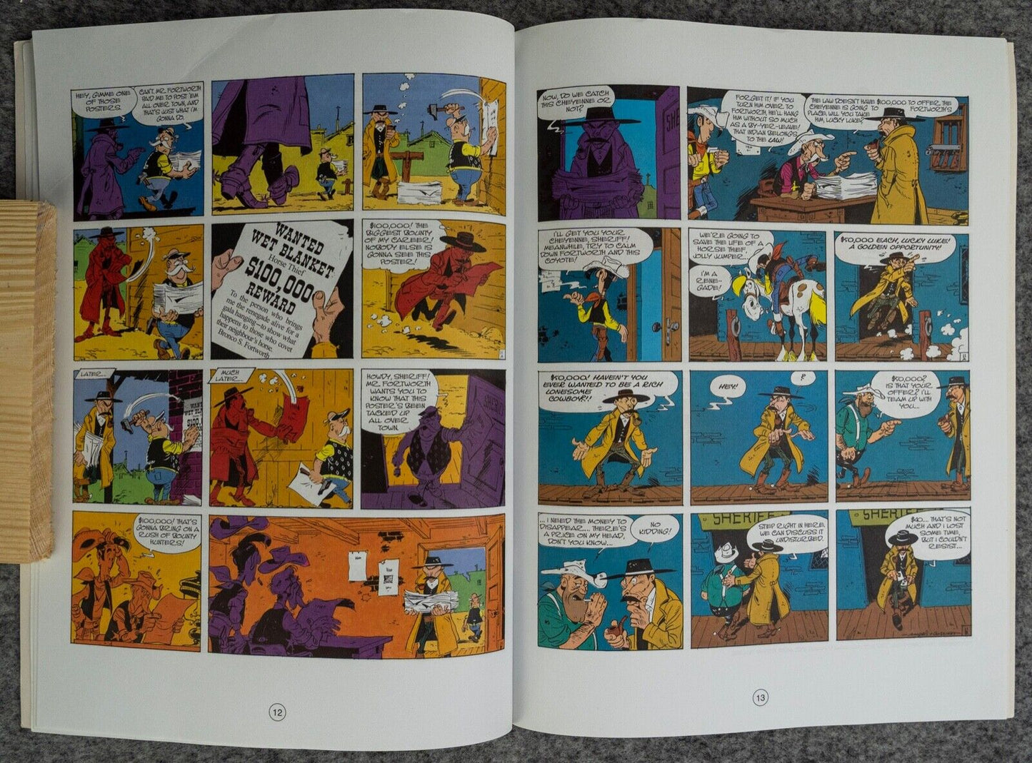 26 The Bounty Hunter Lucky Luke Cinebook Paperback UK Comic Book