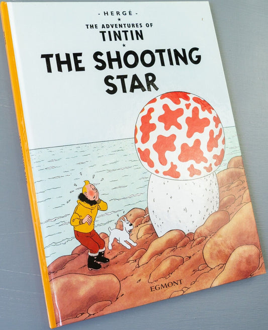 Tintin The Shooting Star: Egmont 2000s Hardback Book UK Editions