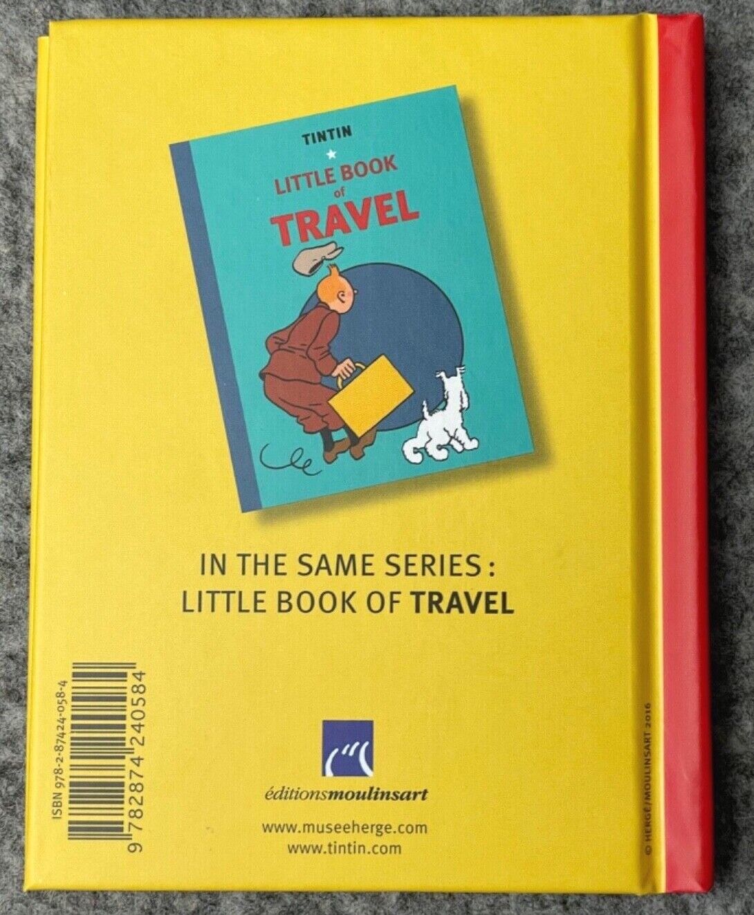 Tintin Little Book Of Travel / Peril UK Edition Hardback Set of 2